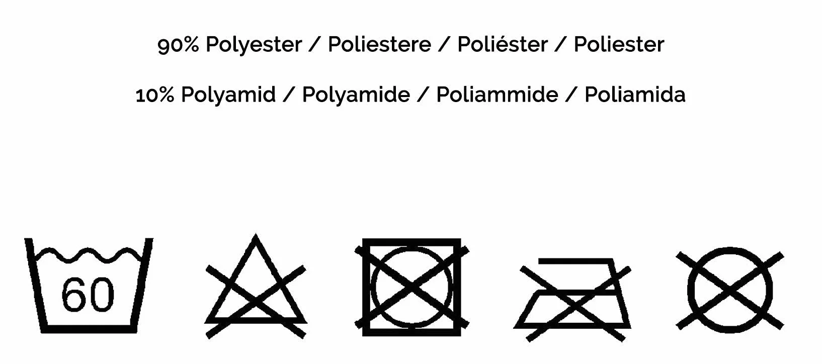 ZOLLNER24 3 szt. uniwersalna wymienna nakładka na mopa płaskiego 10x41 cm, biała