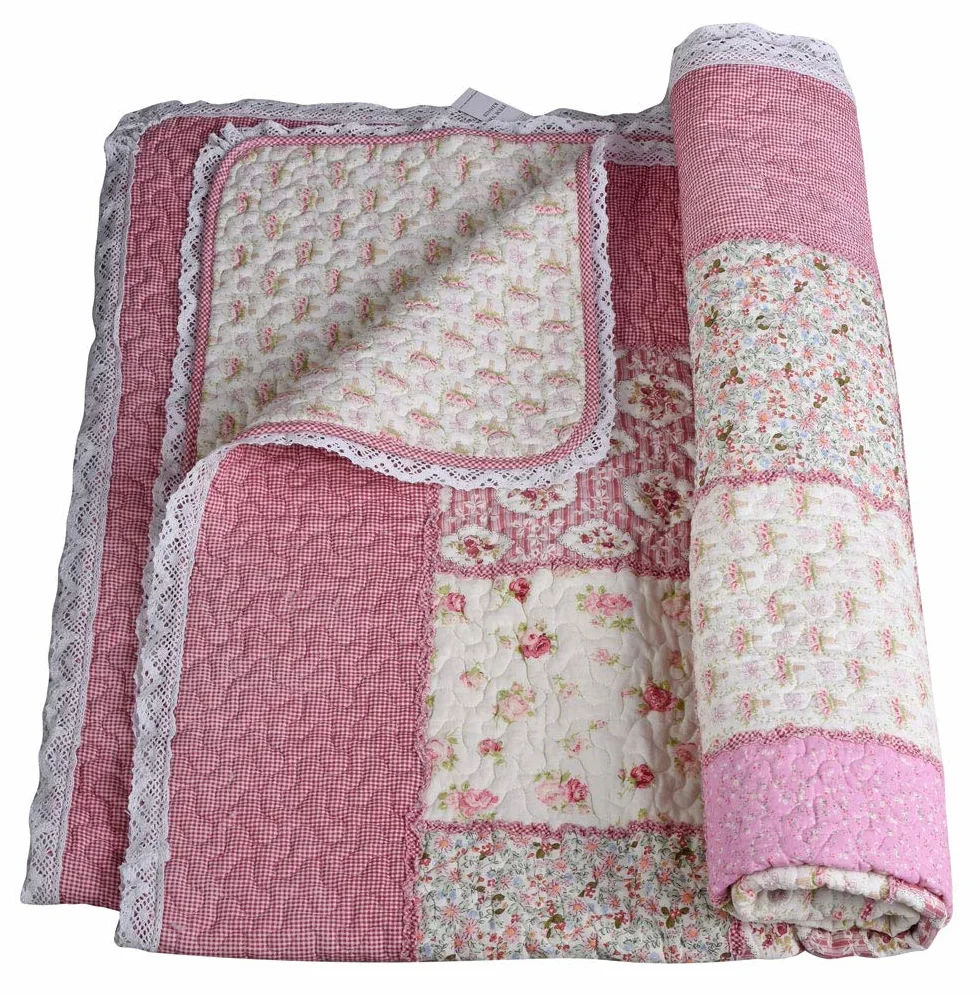 Palazzo koc patchworkowy Shabby Quilt 150x200 cm narzuta pikowana