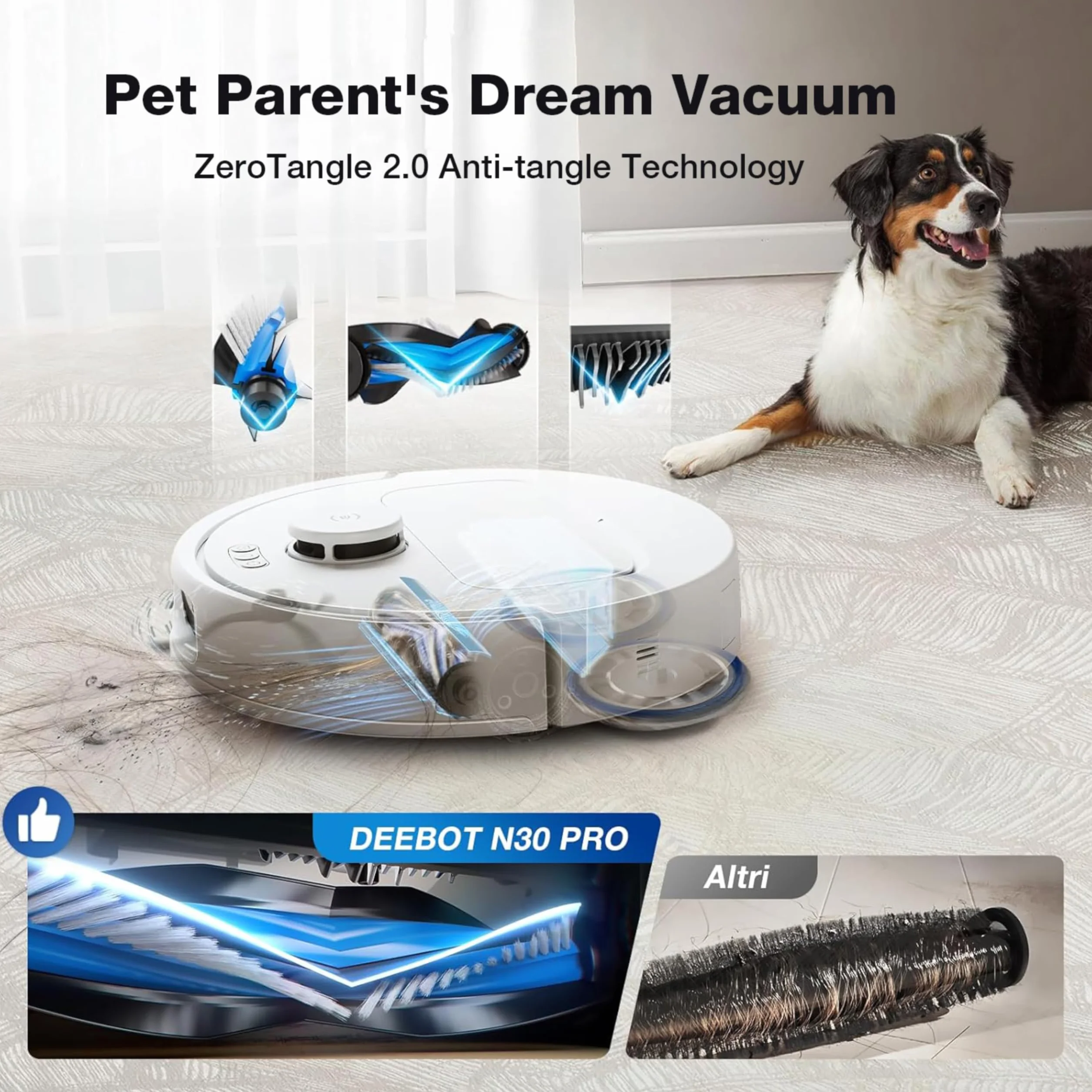 Ecovacs N30 PRO OMNI WHITE Robot Odkurzający