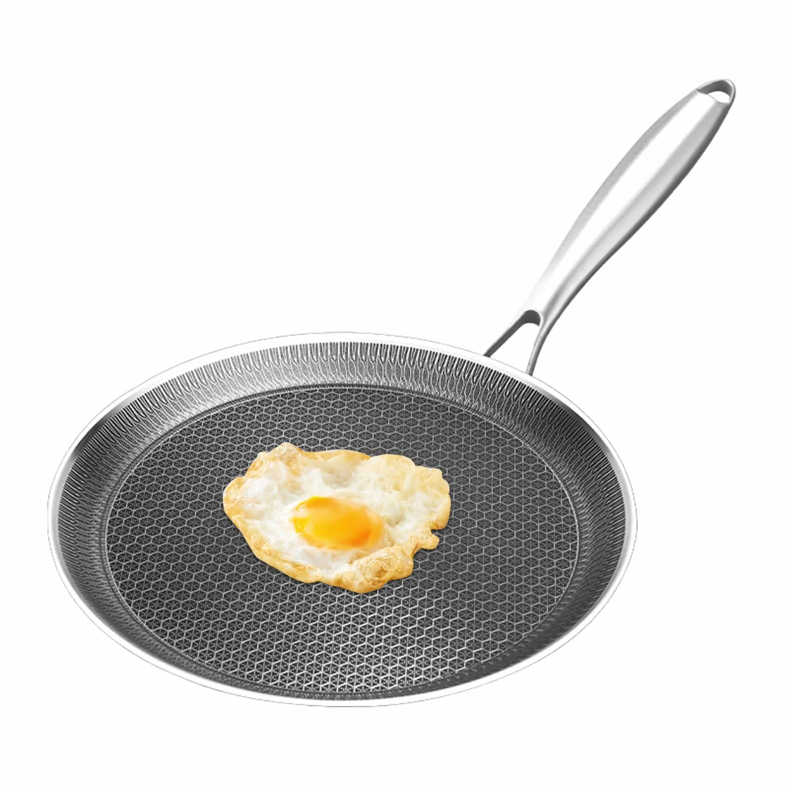 Patelnia Do Naleśników Do Płyty Grzewczej Garnek Z Powłoką Plastrową | Patelnia Grillowa Do Naleśników Z Nieprzywierającą Powłoką Plastrową Do Przygotowania Jajek Na Wolnym Powietrzu Grill