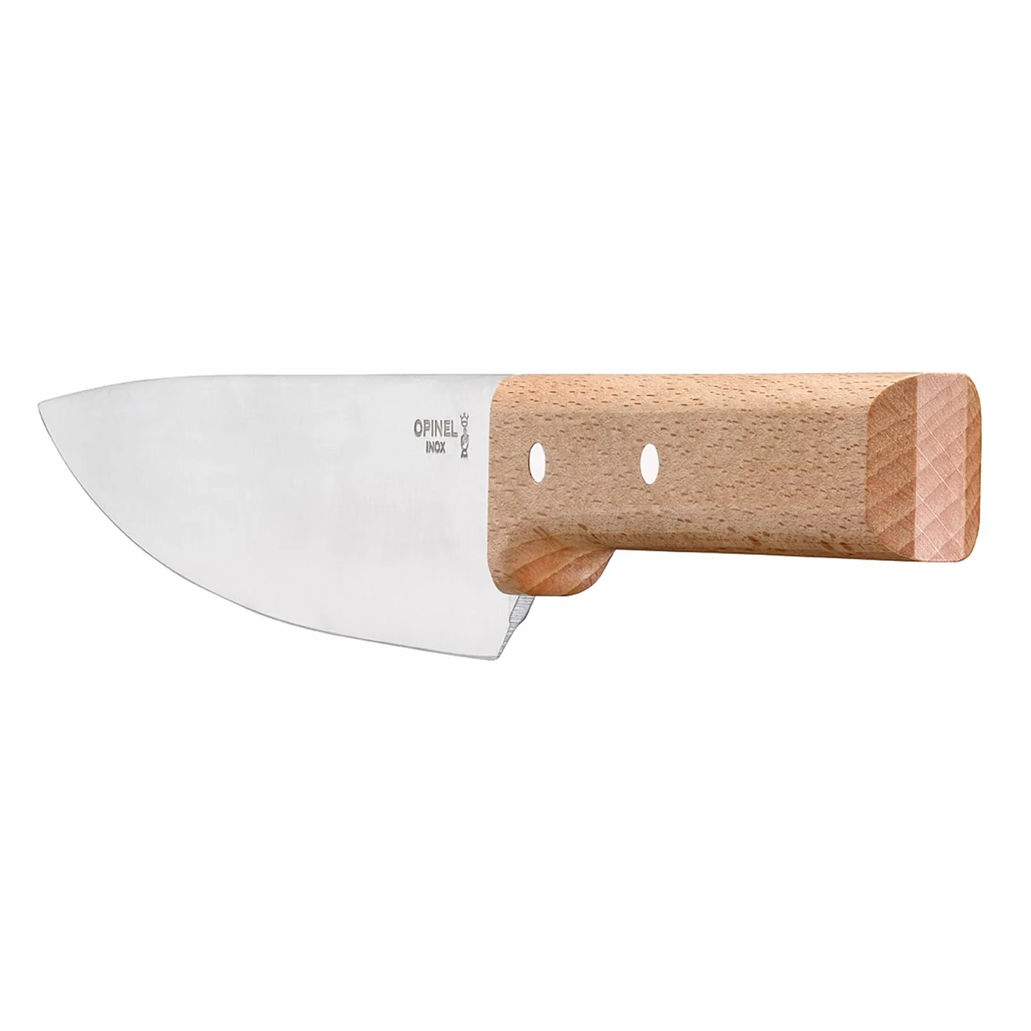 Opinel OP01838 zestaw równoległych noży kuchennych, stal nierdzewna Sandvik, nóż szefa, nóż do krojenia i uniwersalnego użytku, uchwyt z drewna bukowego, wielokolorowy, jeden rozmiar