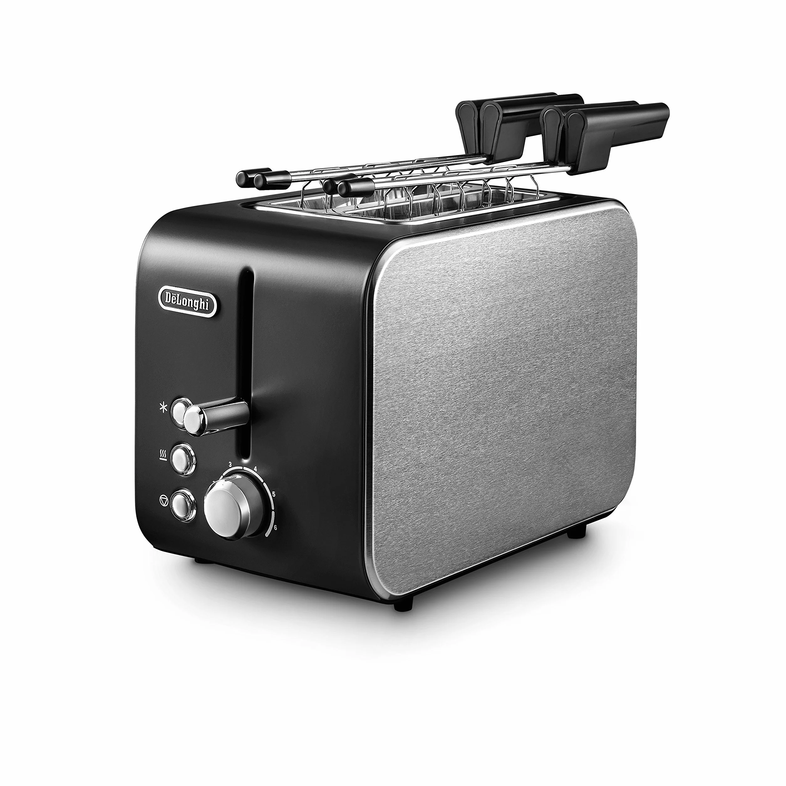 De'Longhi 0230120014 Ctx2203 toster, stal nierdzewna, czarny
