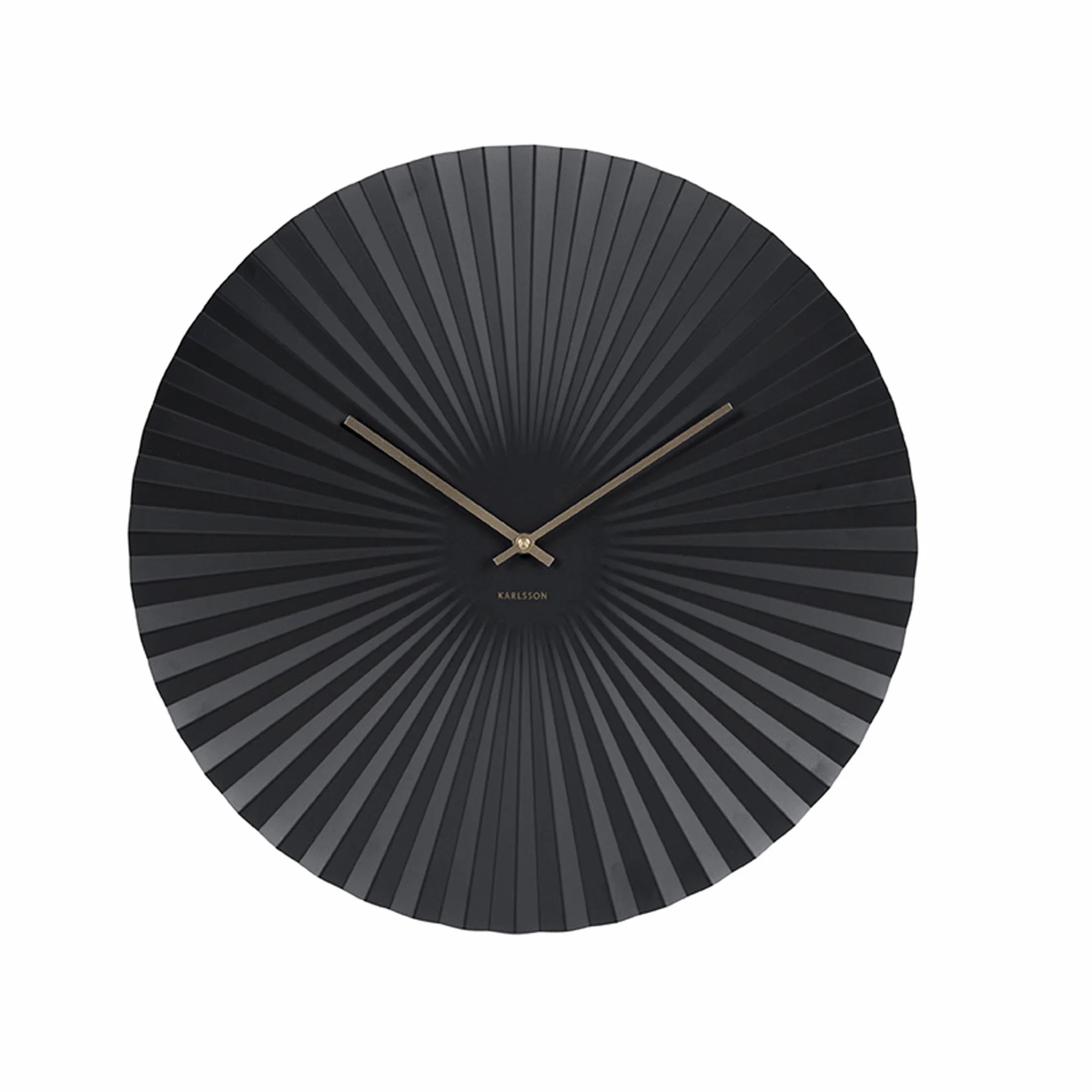 Karlsson KA5658BK Zegar ścienny – Sensu – czarny – Ø 50 cm – XL