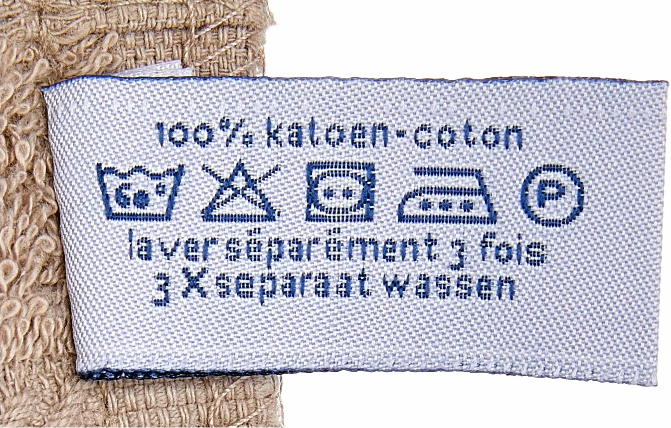 De Witte Lietaer 194829 6-częściowy zestaw myjek, bawełna, jasnoszary, 15 x 22 cm