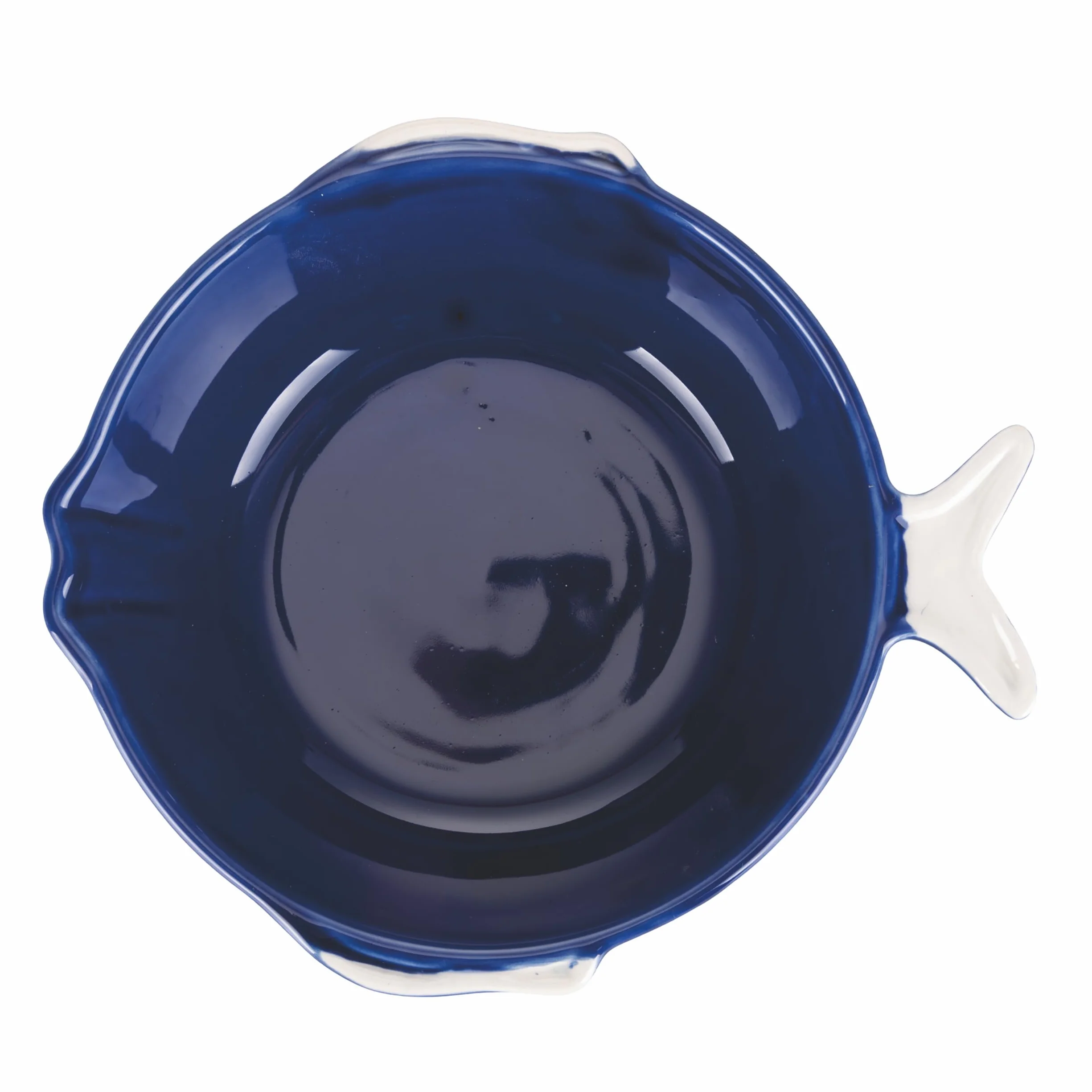 Villa d'Este Home Tivoli Ceramiczne pojedyncze dno, Ø20 cm, styl coastal, Paranza