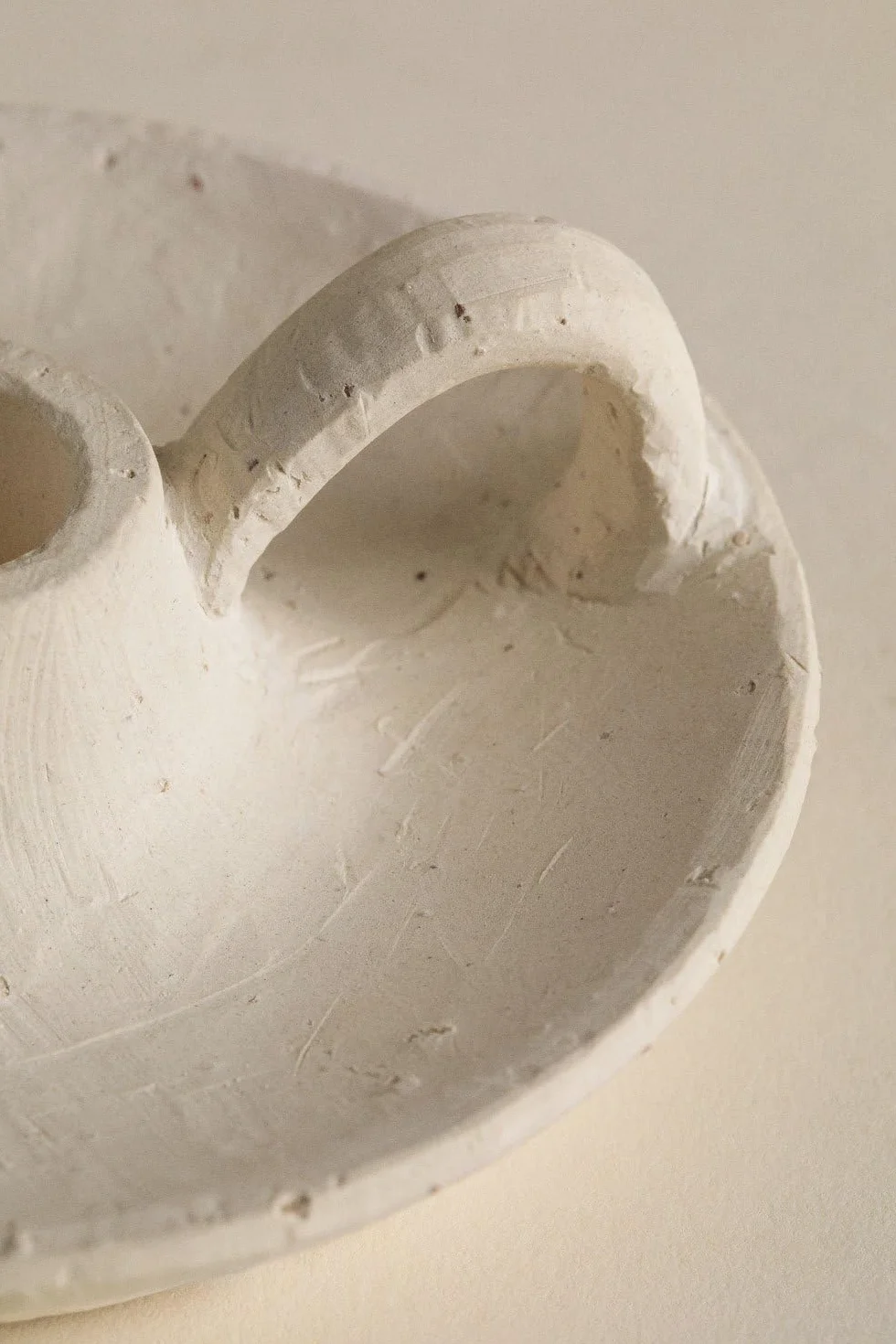SKLUM Zestaw 2 świeczników ceramicznych Laisne