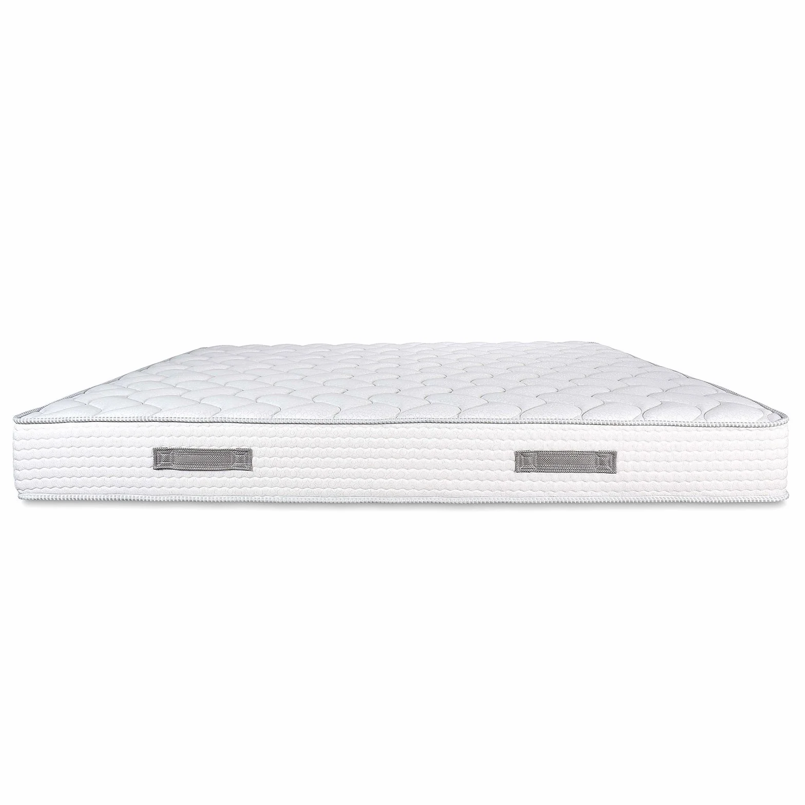 EVERGREENWEB ortopedyczny materac Waterfoam 165 x 195 cm, wysokość 20 cm + 2 poduszki z pianki z pamięcią kształtu (Memory Foam), oddychający, hipoalergiczny, ergonomiczny, 100% wyprodukowany we Włoszech | Fashion