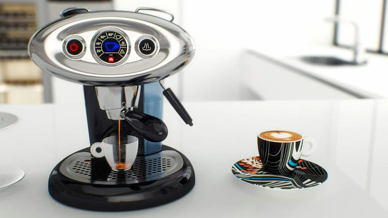 illy Kawa, ekspres do kawy na kapsułki Iperespresso X7.1, czarny