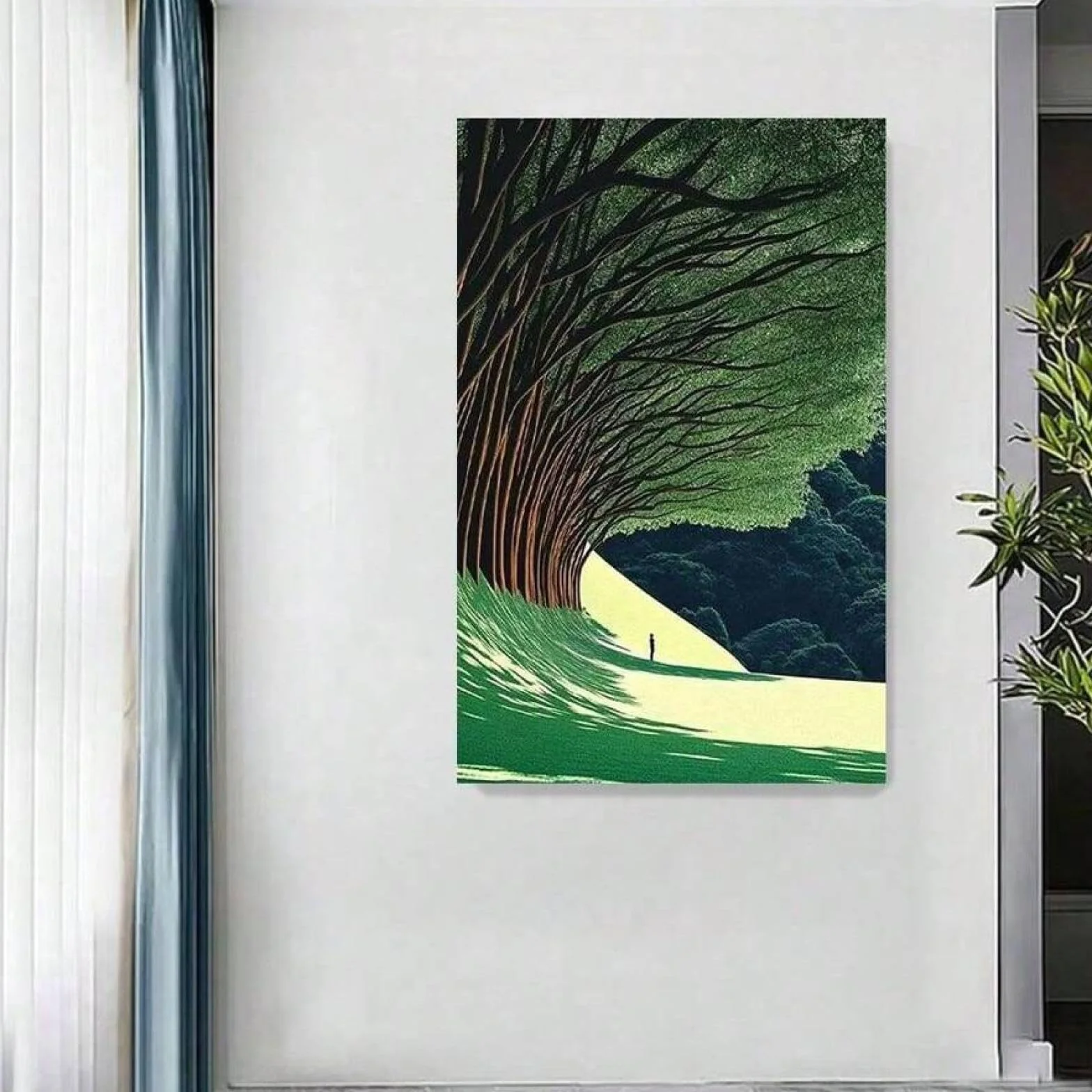 Obraz na okładce albumu, plakat ścienny, obrazy muzyczne, do sypialni, malarstwo estetyczne, dekoracja ścienna do domu, salonu, ramka 60 x 90 cm
