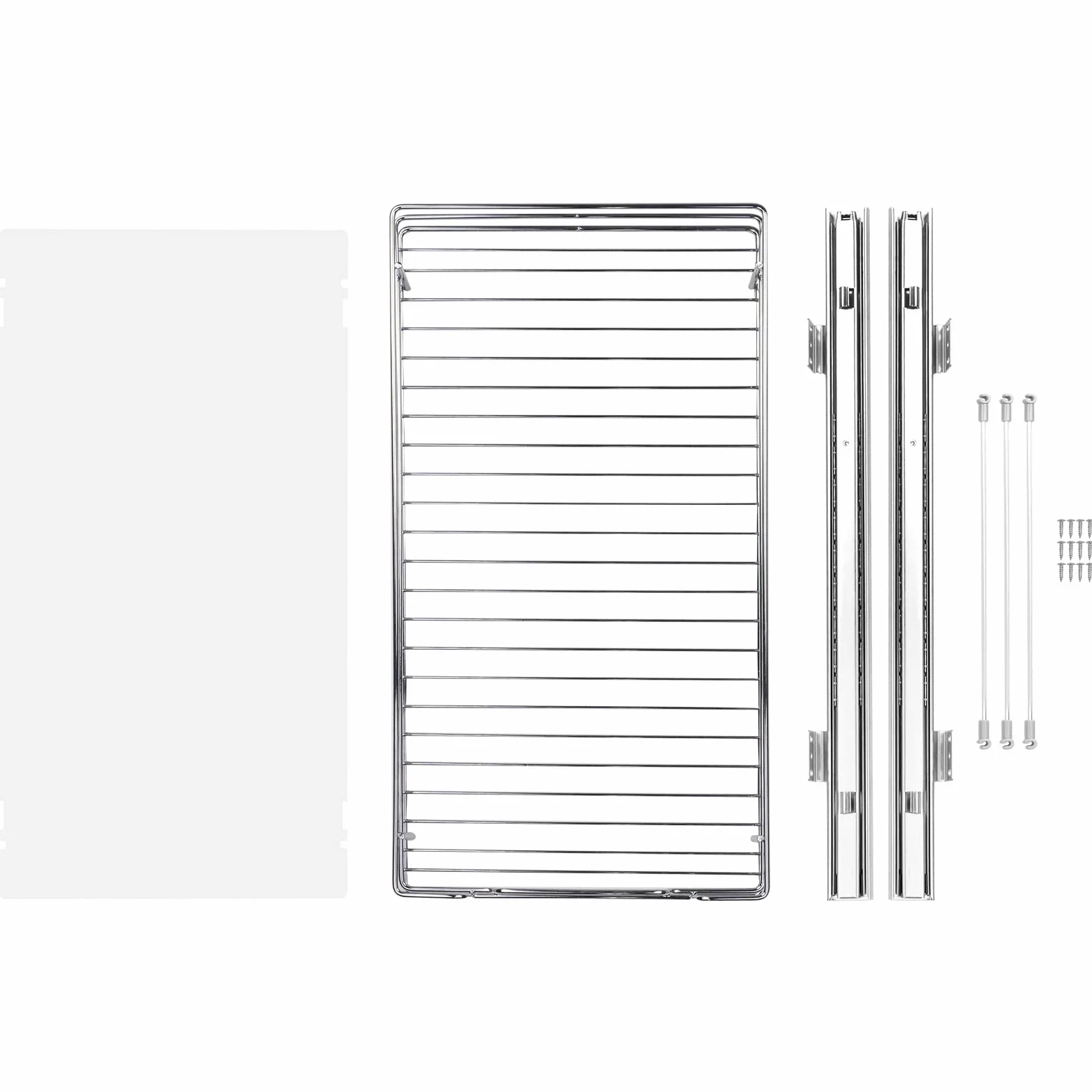 VEVOR 30 cm szer. x 53 cm gł. wysuwany organizer do szafki, wytrzymałe wysuwane półki spiżarni, wysuwane szuflady ze stali chromowanej, przesuwne przechowywanie szuflad do domu, wewnątrz szafki kuchennej, łazienki, pod zlewem