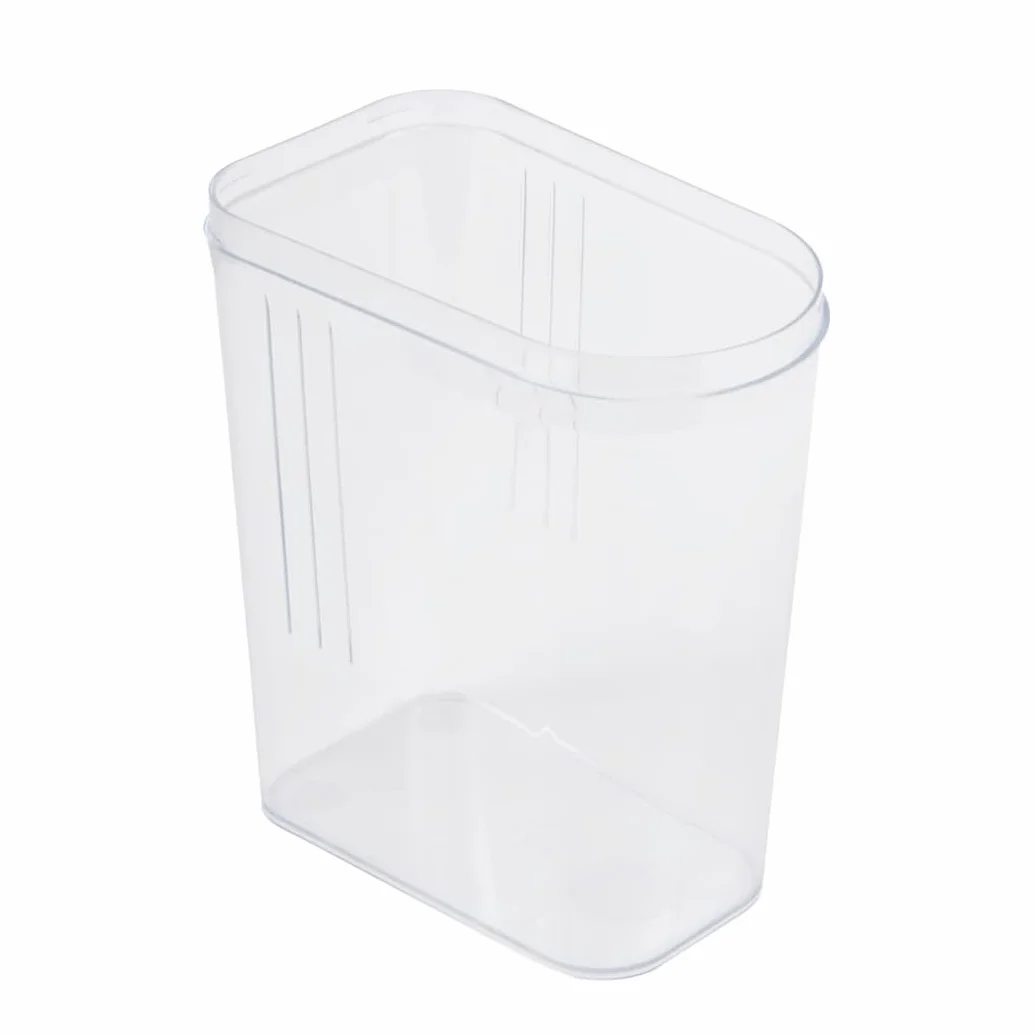 Keeeper Pojemnik do przechowywania na sucho, płynnie regulowana pokrywa dozująca, tworzywo bez BPA, 1 l, 11 x 6,5 x 19 cm, Paola, biały