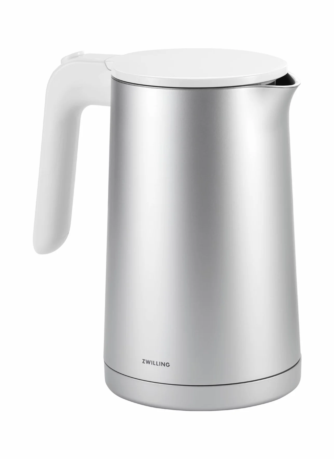 ZWILLING Czajnik ENFINIGY z filtrem wapiennym ze stali nierdzewnej i ochroną przed przegrzaniem, bezprzewodowy, 1850 W, 1,0 litra, srebrny