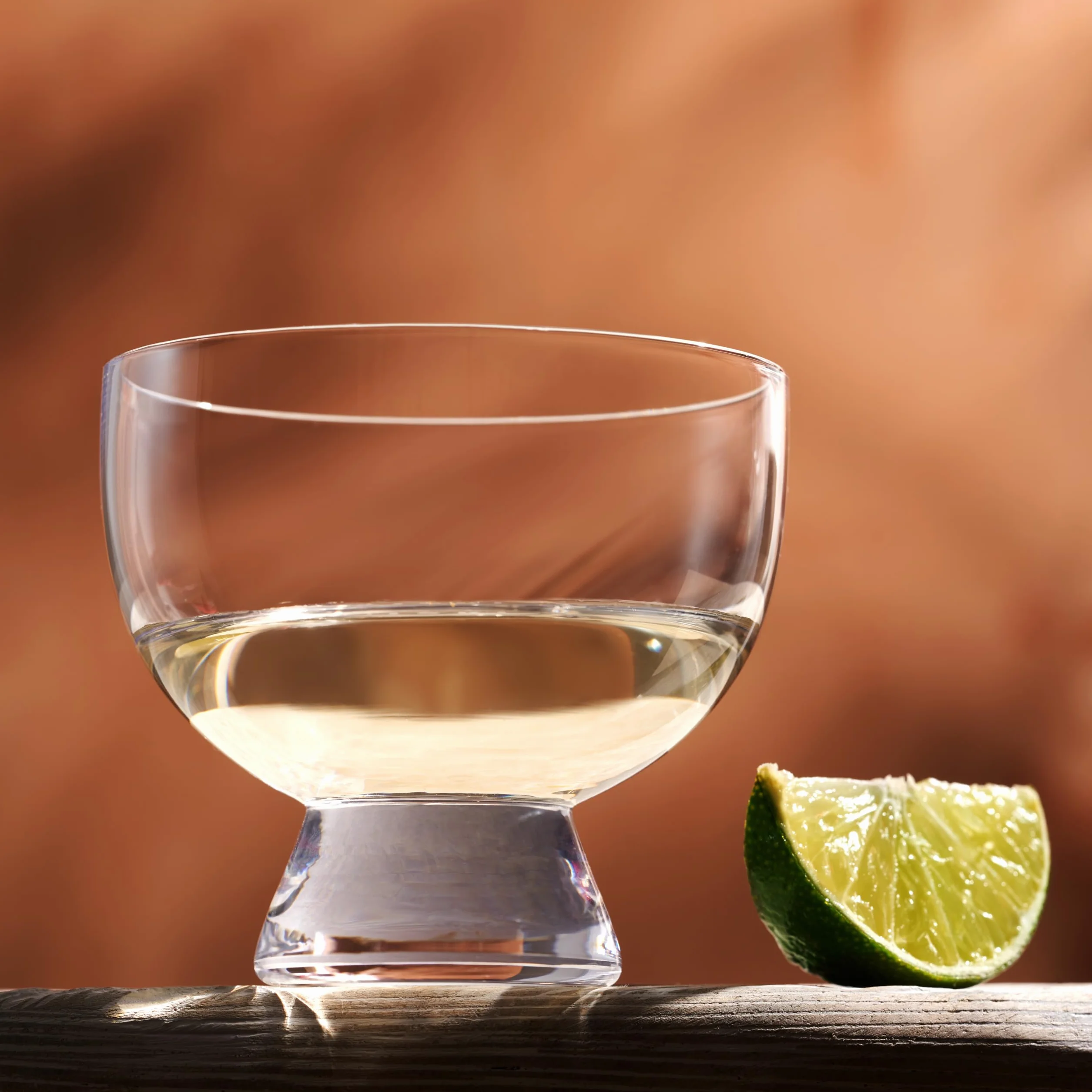Viski Kryształowe szklanki Mezcal zestaw 2 szt. – wysokiej jakości krystalicznie czyste szkło, kieliszki koktajlowe Mezcal bez nóżek, zestaw upominkowy ze szkła likierowego – 237 ml
