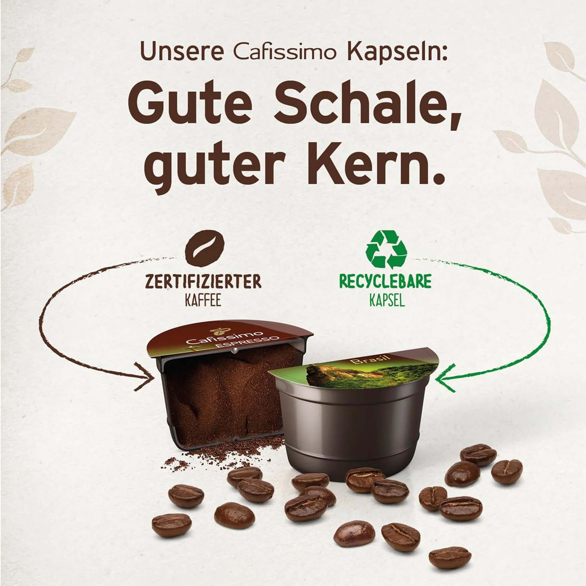 Tchibo Cafissimo "Pure plus" ekspres do kawy na kapsułki do Caffè Crema, espresso i kawy | 0,8 l | 1250 W | 11,9 x 33,7 x 24 cm | czarny