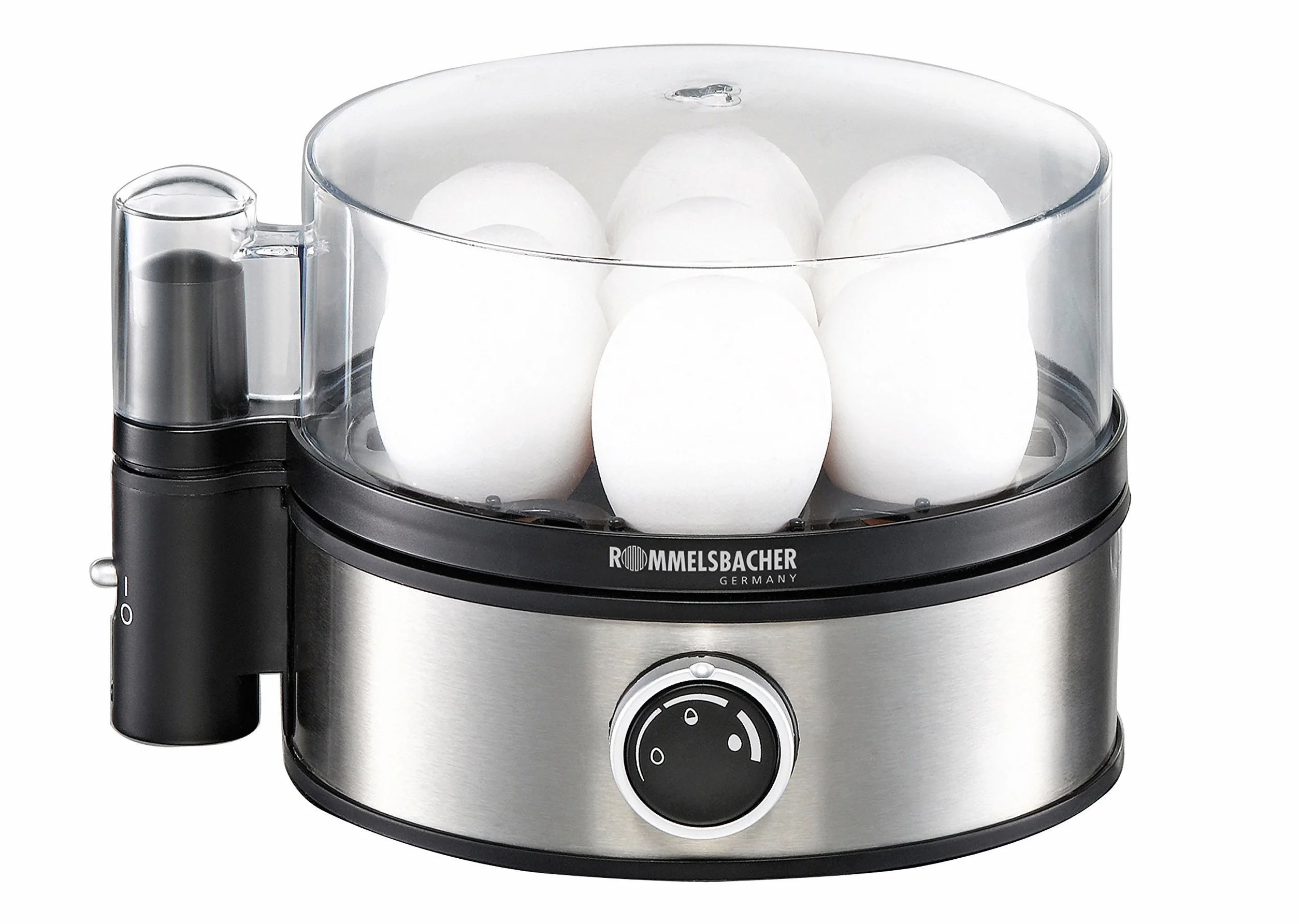 ROMMELSBACHER - ER 400 - Gotownica do jajek, 400 W, stal nierdzewna