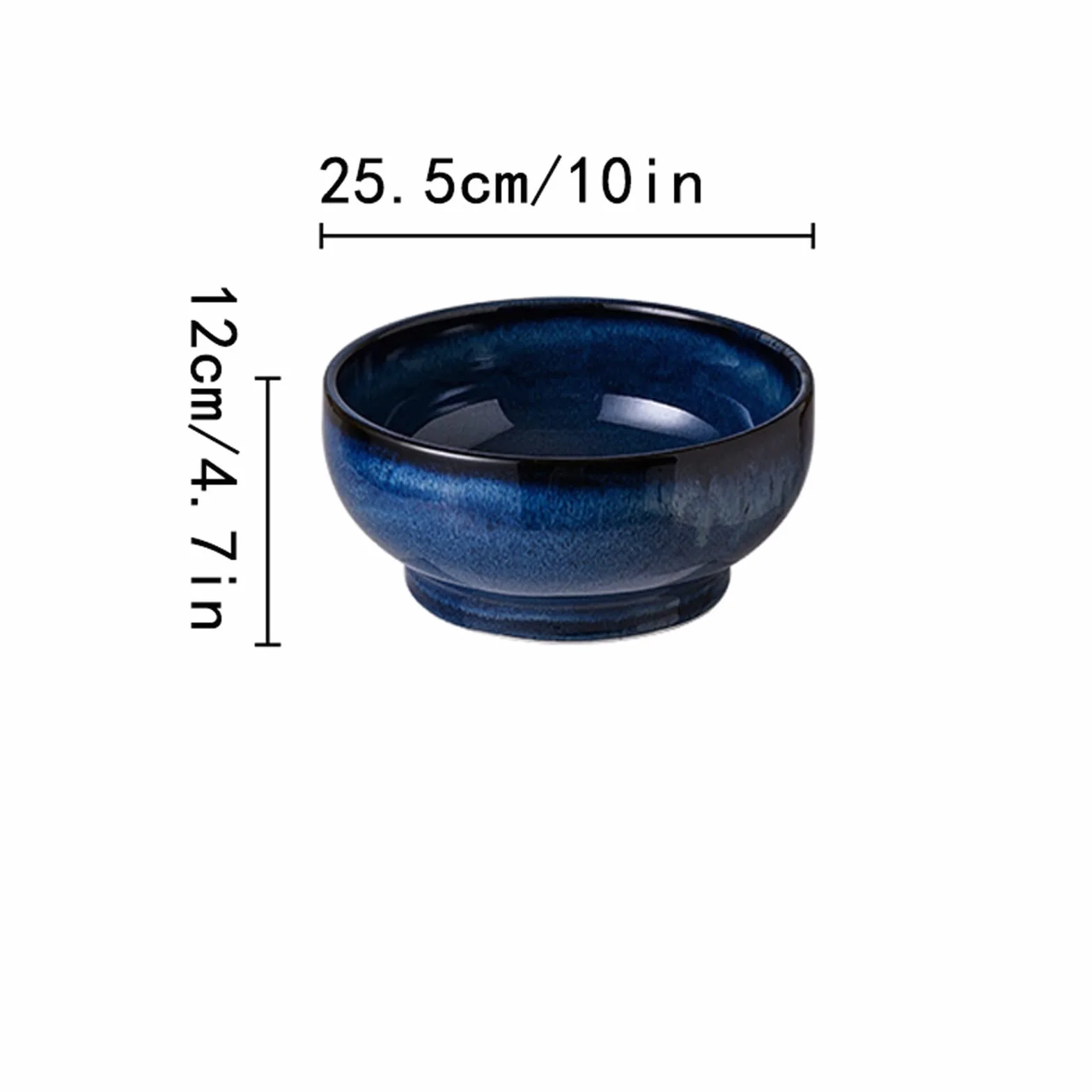 Miski na sałatki Ceramiczne miski na zupę, miski na zupę sałatkową, ceramiczne miski do sałatek, miski na jęczmień kuchenny, miski deserowe miska na sałatkę(C)