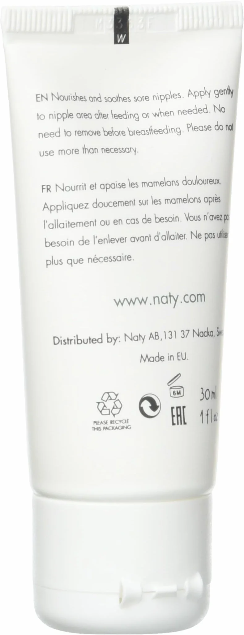 Eco by Naty, Balsam do sutków, 30 ml