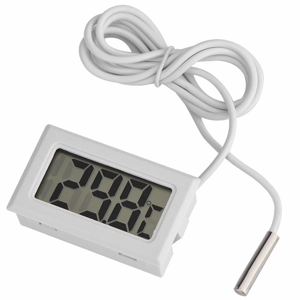 Termometr cyfrowy LCD mini miernik temperatury czujnik sondy