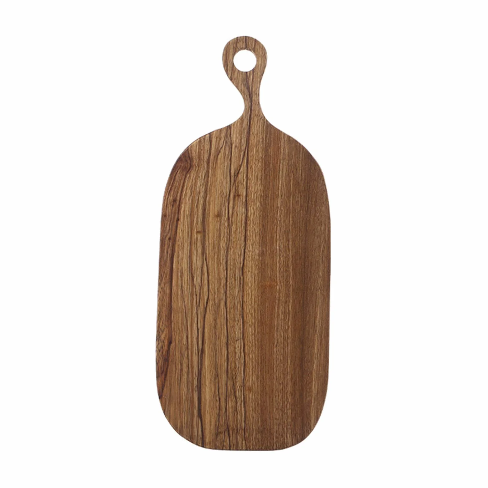 Drewniana deska do krojenia drewniana taca nordycka drewniana deska do pizzy taca hotel dom deska do krojenia z litego drewna, wielokolorowa 19x45cm