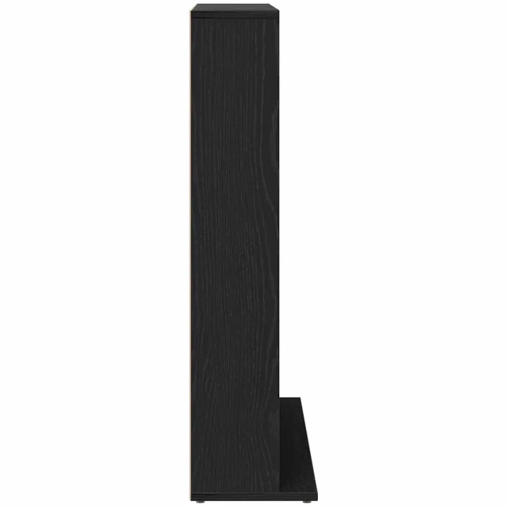 vidaXL Szafka na płyty CD, czarny dąb, 100x23x89,5 cm