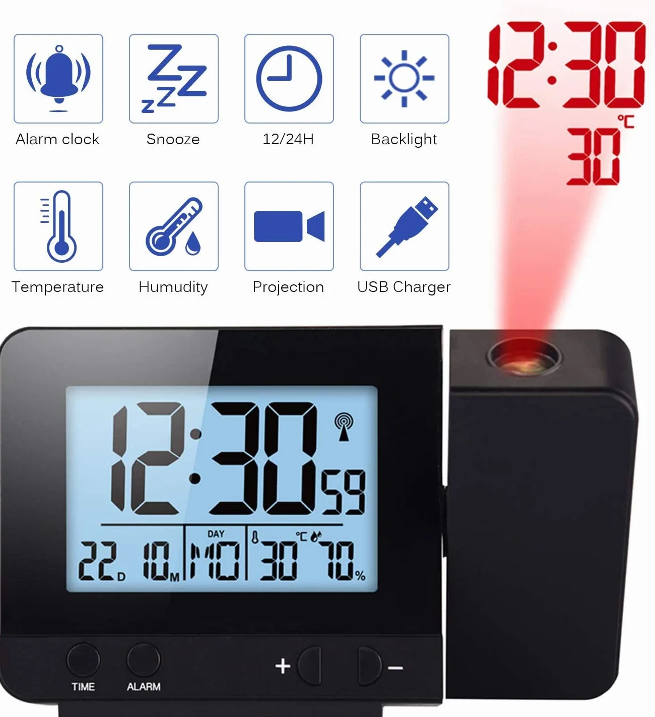 'HJRUIUA Elektryczny młynek do kawy, 300 W, do ziaren kawy, orzechów, przypraw, zboża, młynek z nożem ze stali nierdzewnej, pojemność 50 g (czarny)