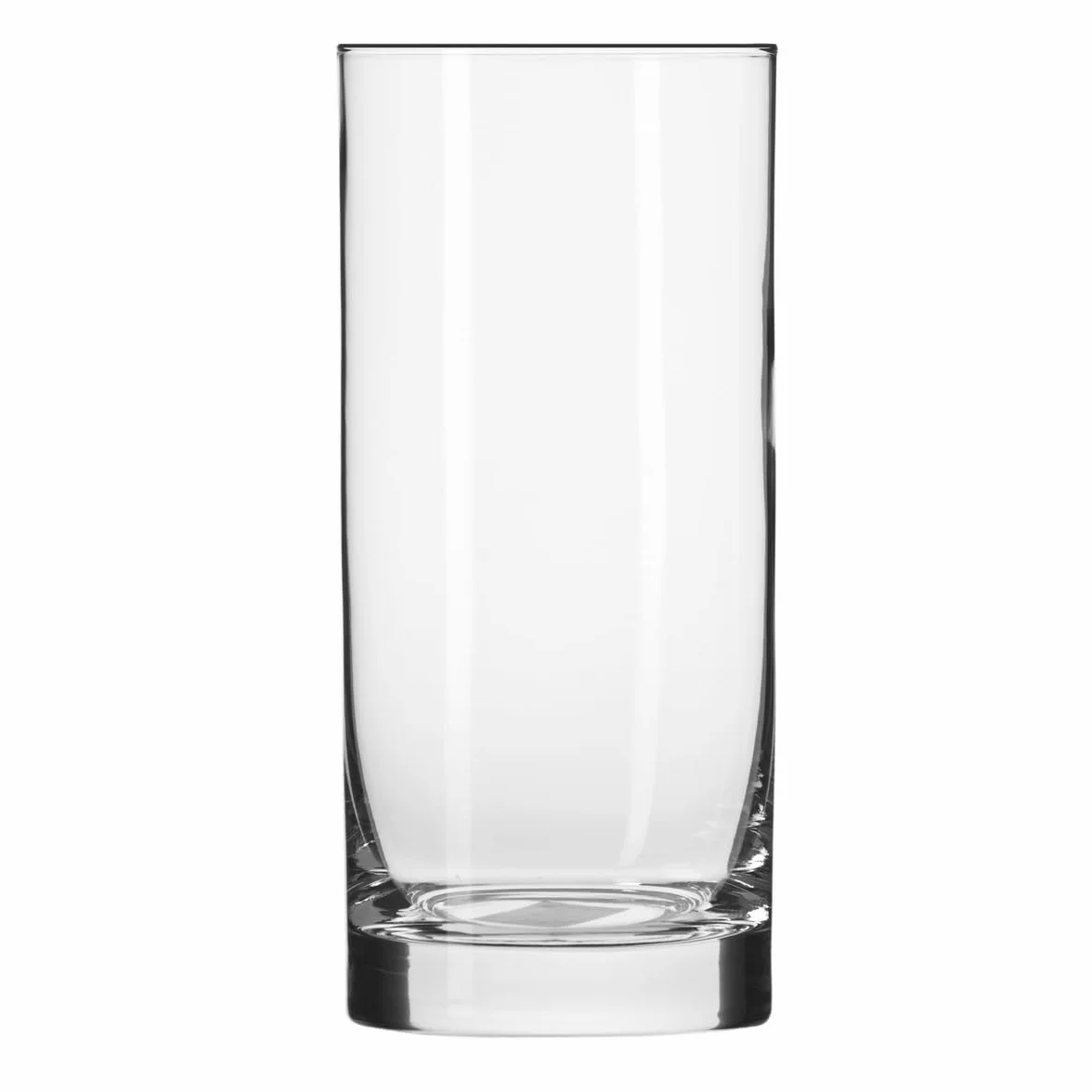 KROSNO Szklanki long drink do wody, napojów i soków | Komplet 6 x 300 ml | Kolekcja Balance | Bezołowiowe szkło kryształowe, Gładki rant | Stabilne dno, Na przyjęcia i imprezy, Do zmywarki
