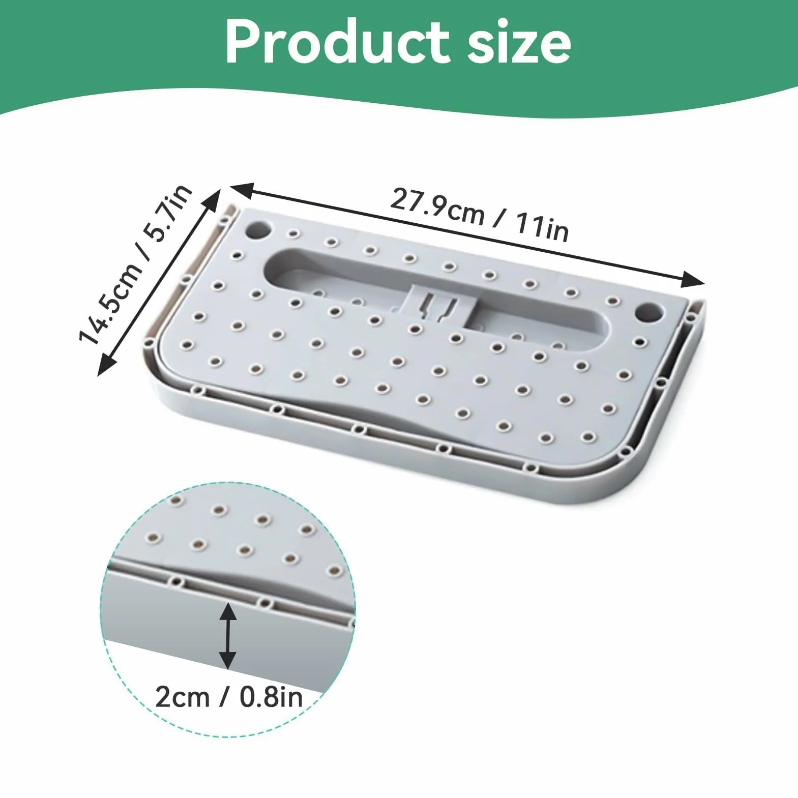 Stojak na buty do montażu na ścianie, 2 szt. Wiszący plastikowy stojak na buty składany plastikowy uchwyt na buty Organizer do przechowywania drzwi wieszaki na buty przechowywanie butów(Grey)