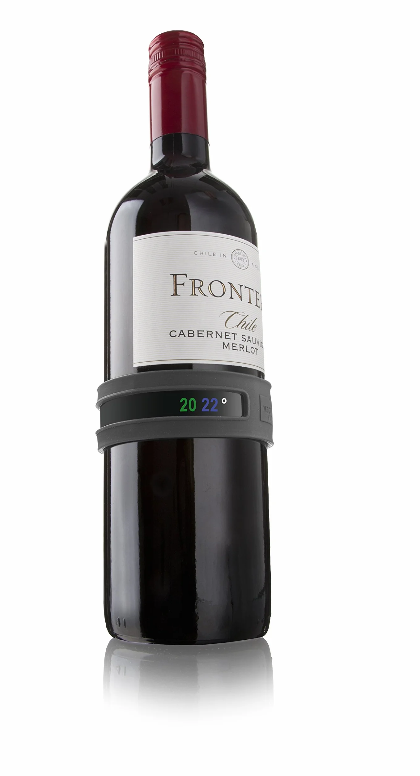 Vacu Vin Termometr zatrzaskowy, ciemnoszary, 3630360