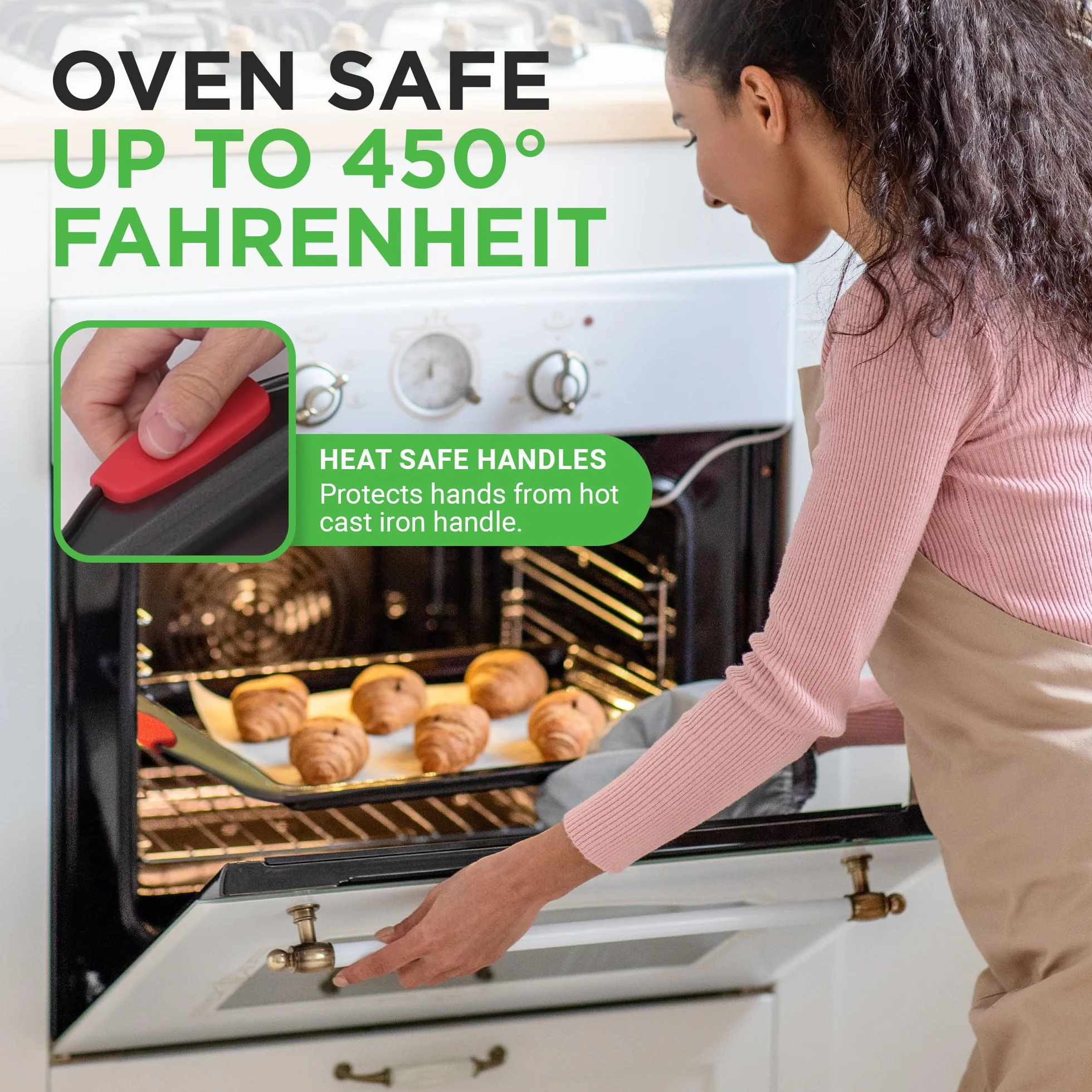NutriChef Zestaw blach do pieczenia – blachy do pieczenia w piekarniku, 3-częściowe nieprzywierające tace do piekarnika, luksusowa i stylowa, wysoka jakość – matowe naczynia do pieczenia, czarne z