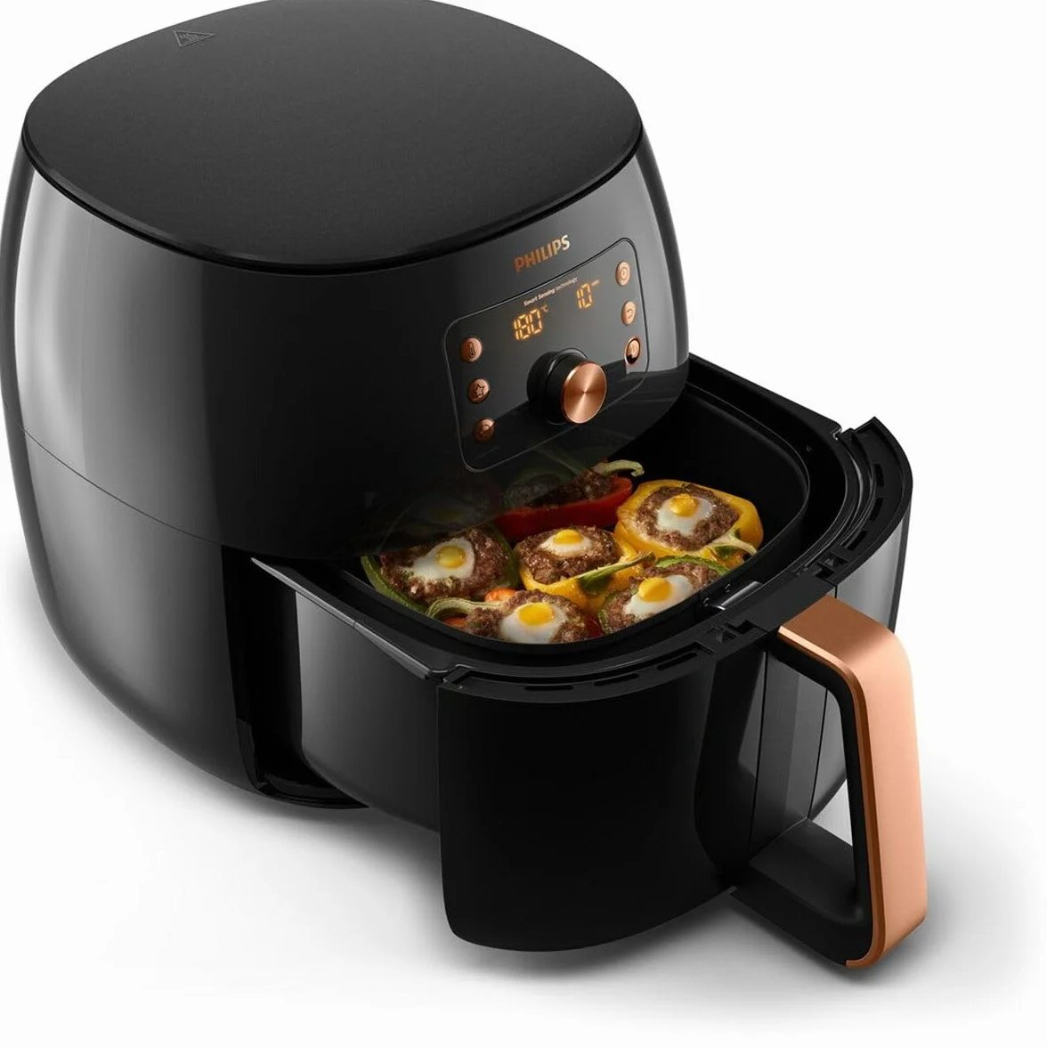 Philips HD9867/90 Frytownica, Czarny, 7,3 l