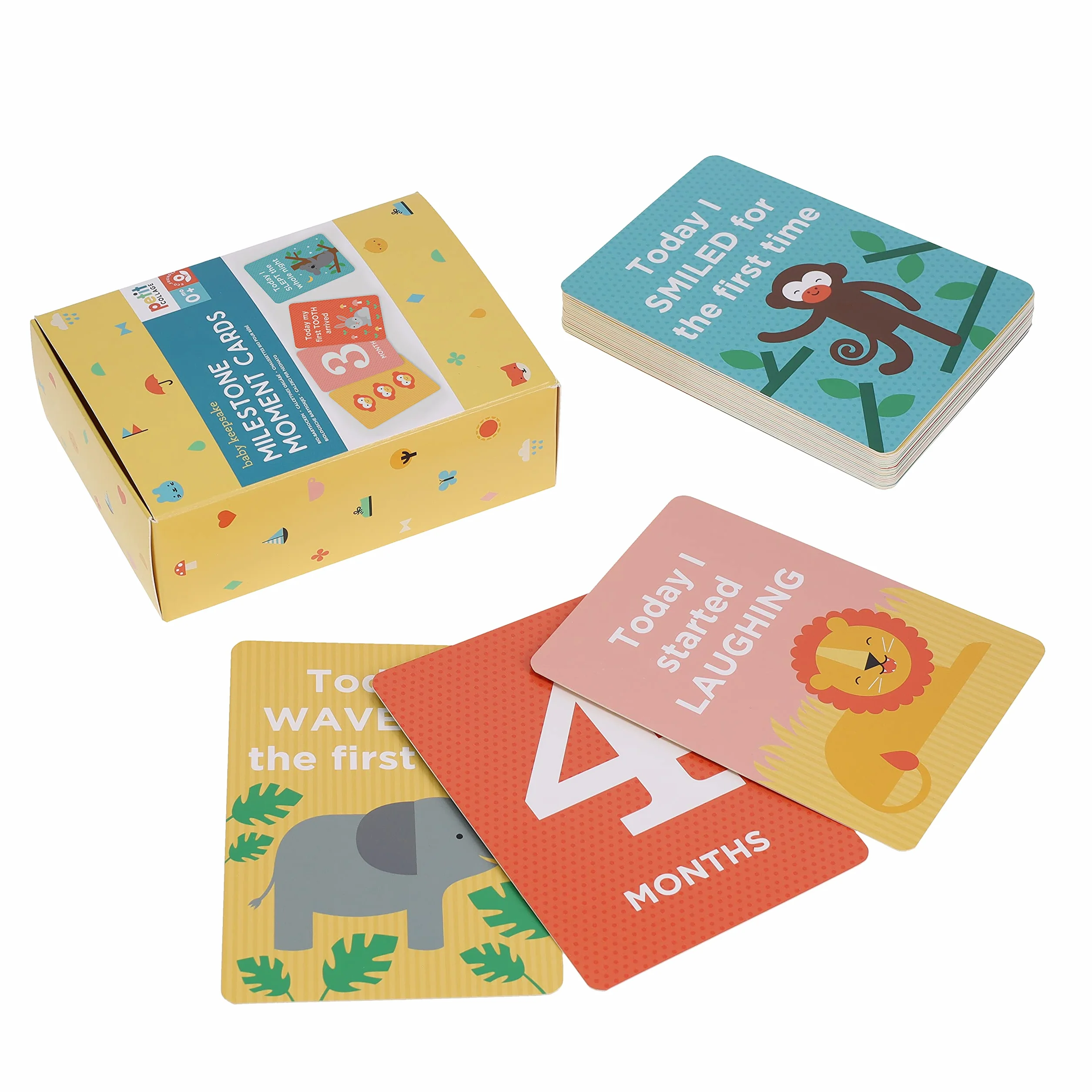 Baby Keepsake Milestone Moment Cards