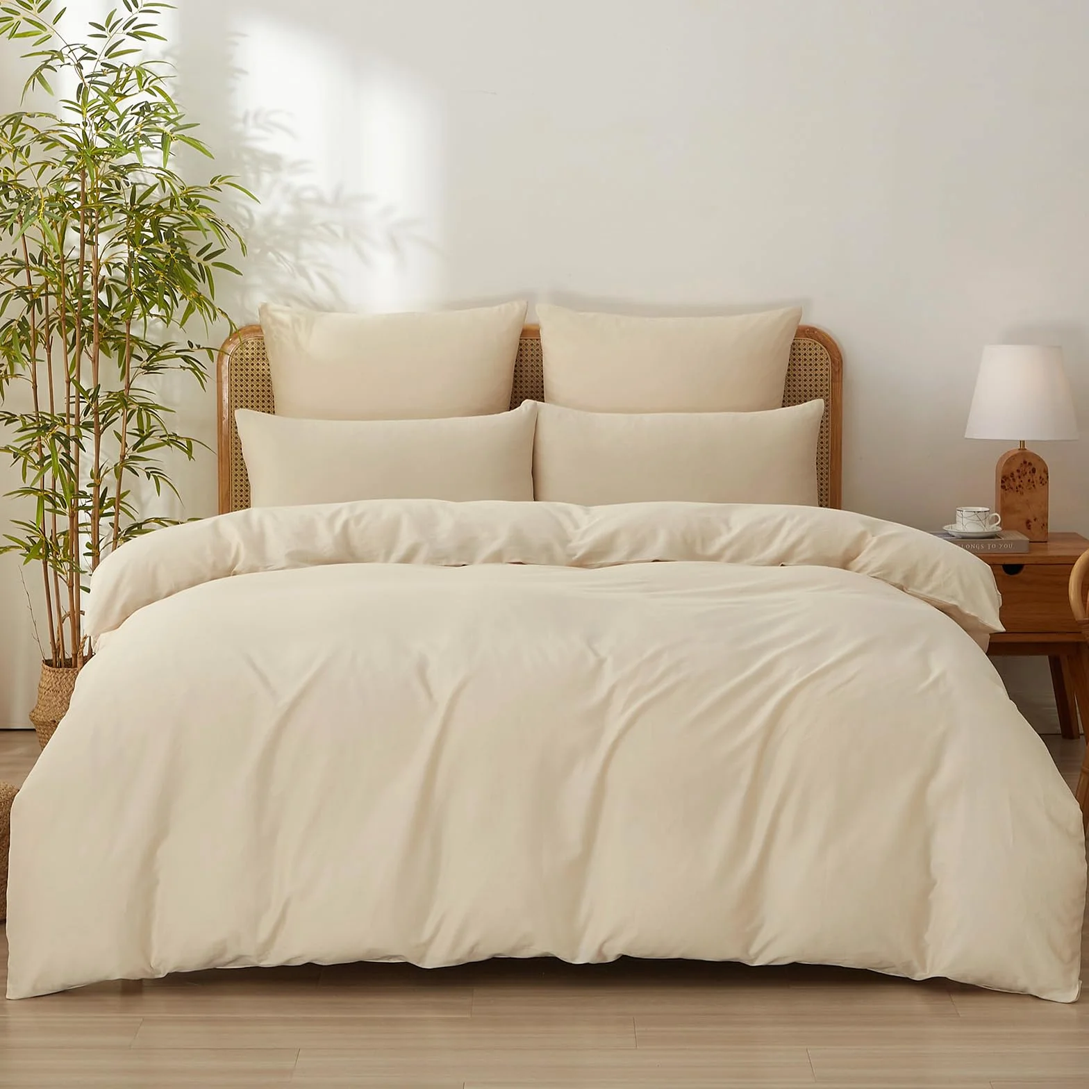 Bailix Pościel satynowa klasy premium, 135 x 200, 2-częściowa, ze 100% bawełny, Öko-Tex, luksusowa, błyszcząca satyna z zamkiem błyskawicznym, zestaw pościeli z 1 poszewką na kołdrę 135 x 200 + 1