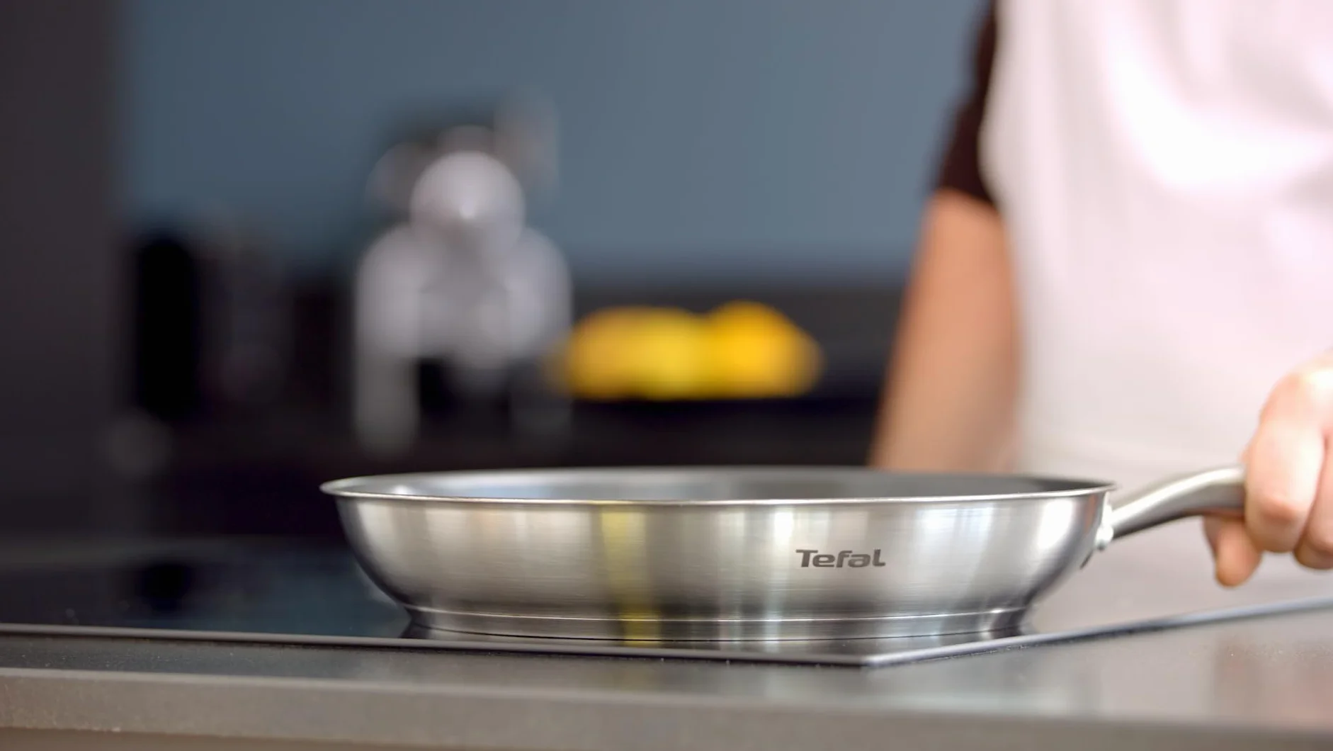 Tefal Virtuoso Zestaw Patelni, Stal Nierdzewna, Srebrny, 24 + 28 cm