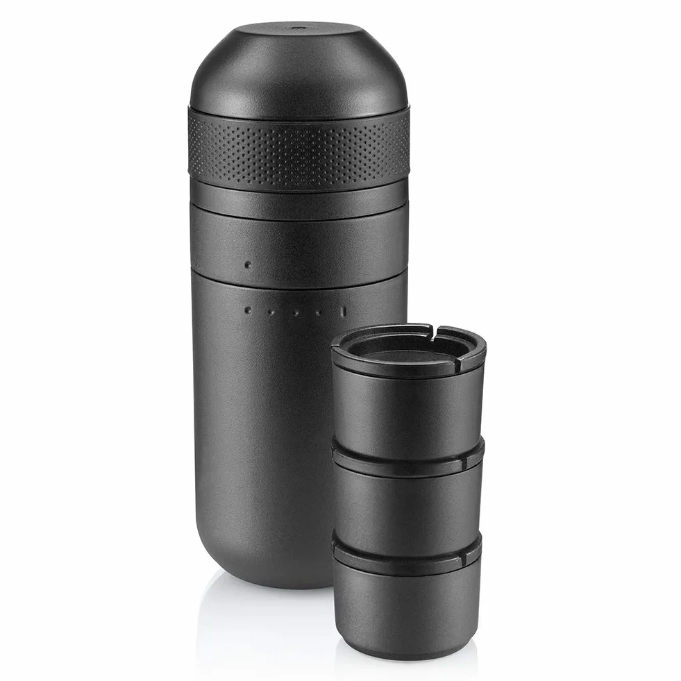 WACACO Minipresso Kit, Akcesoria do Minipresso GR, Większy Zbiornik na Wodę z 3 Koszami Filtracyjnymi, do Lungo Espresso