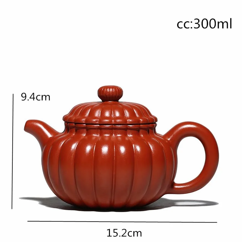 Ceramiczny czajniczek fioletowy 300ml Retro czajniczek domowy chiński czajniczek zestaw do herbaty herbata liściasta zaparzacz do herbaty