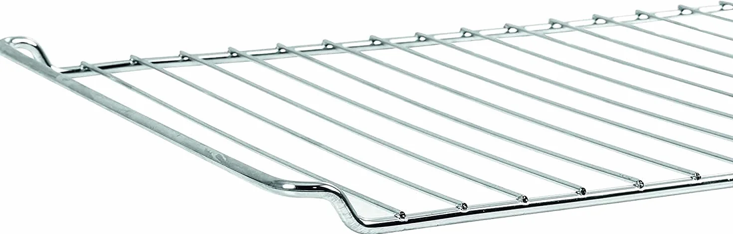 ICQN Kratka 422 x 370 mm, ruszt do piekarnika i kuchenki, pasuje do ELECTROLUX, AEG, IKEA, ZANUSSI, JUNO, ZOPPAS, odporny na zarysowania i nierdzewny, 42,2 x 37 cm