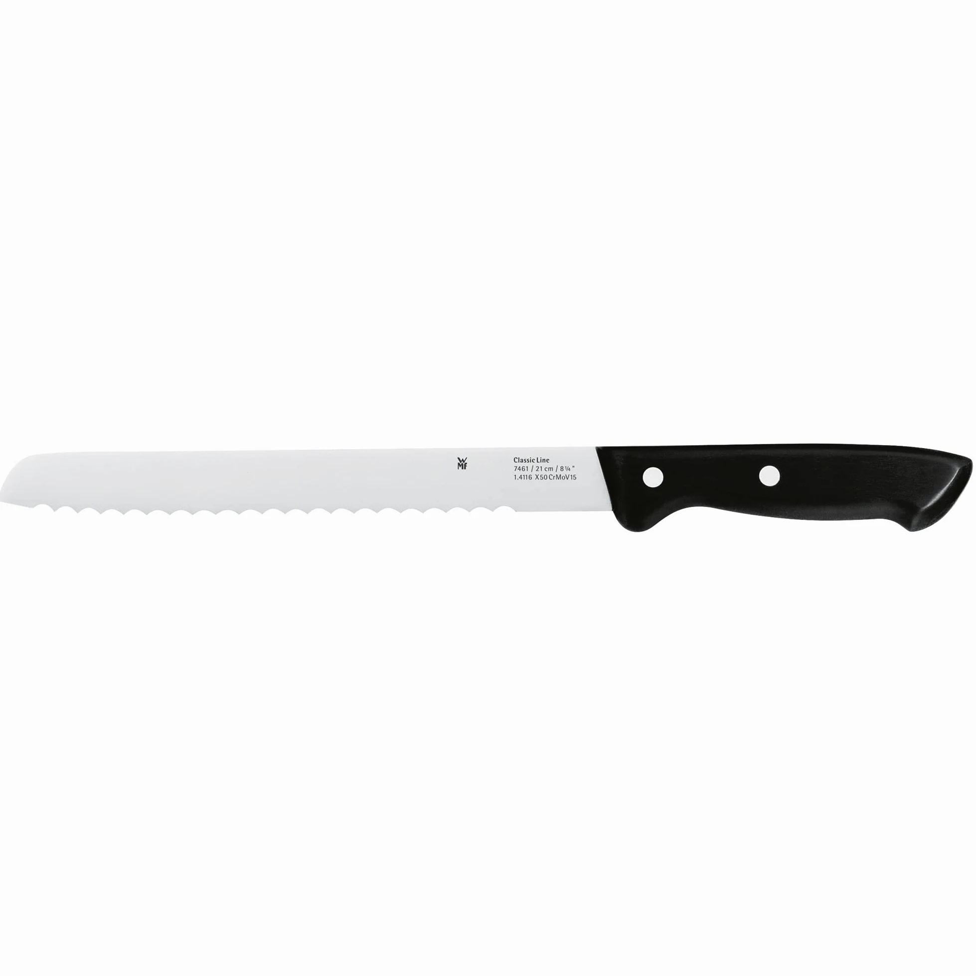 Wmf 1874616030 Classic Line Nóż Do Chleba, Czarny, L/ 21 cm
