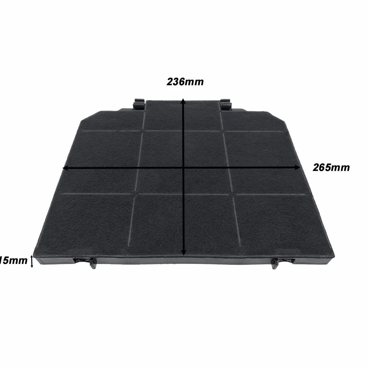 2x filtr z węglem aktywnym pasujący do EFF72 Faber 112.0157.243 112.0185.276 Franke 112.0016.756 Electrolux 50282806004 50290661003 AEG 9029793636 Bosch DHZ544,576 668491 Smeg KITFC161 okapy
