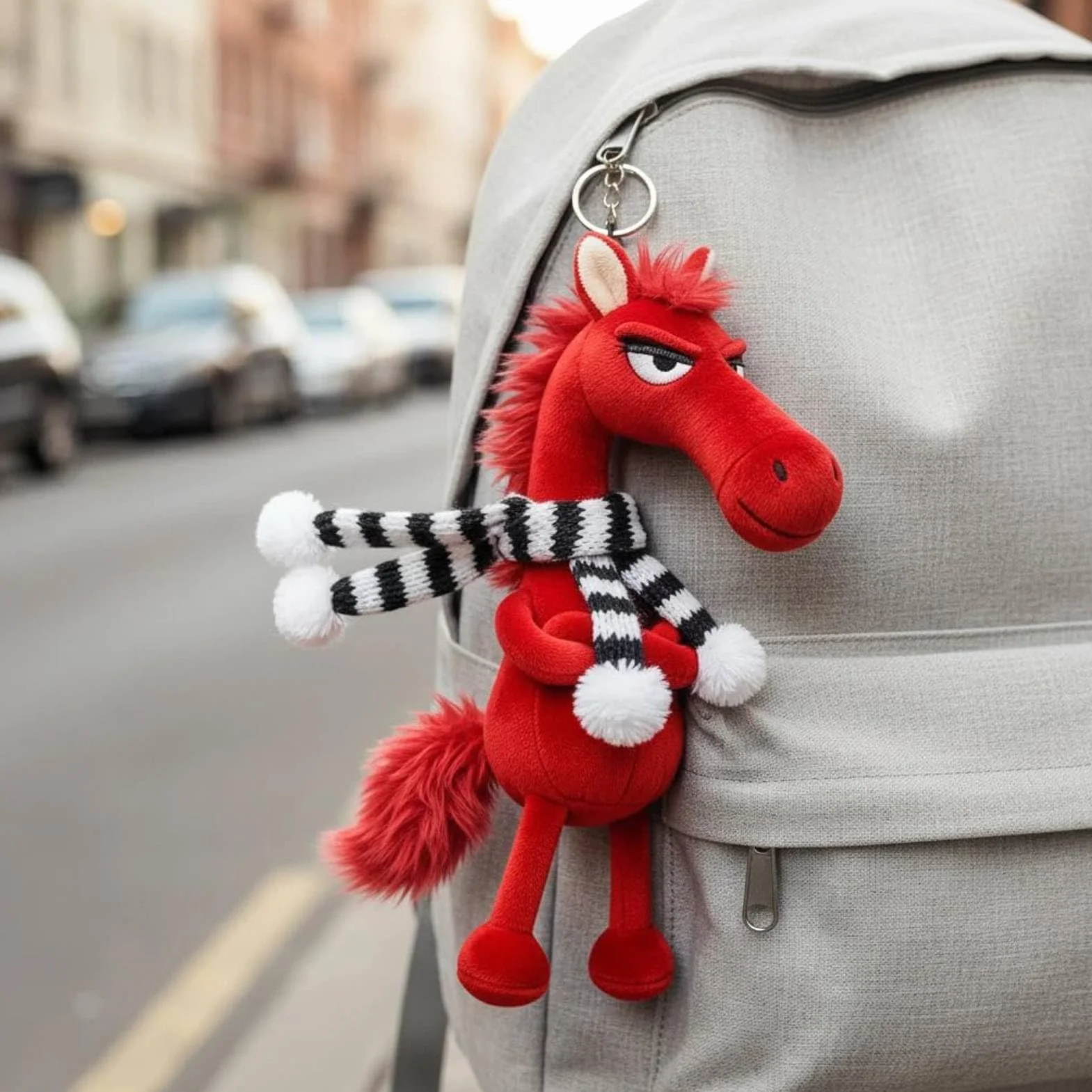 Year of the Horse Lucky Maskotka 2026, Lucky Plush Horse Guardians, prezent na szczęście, symbol siły, odwagi i równowagi (3 szt.-D)