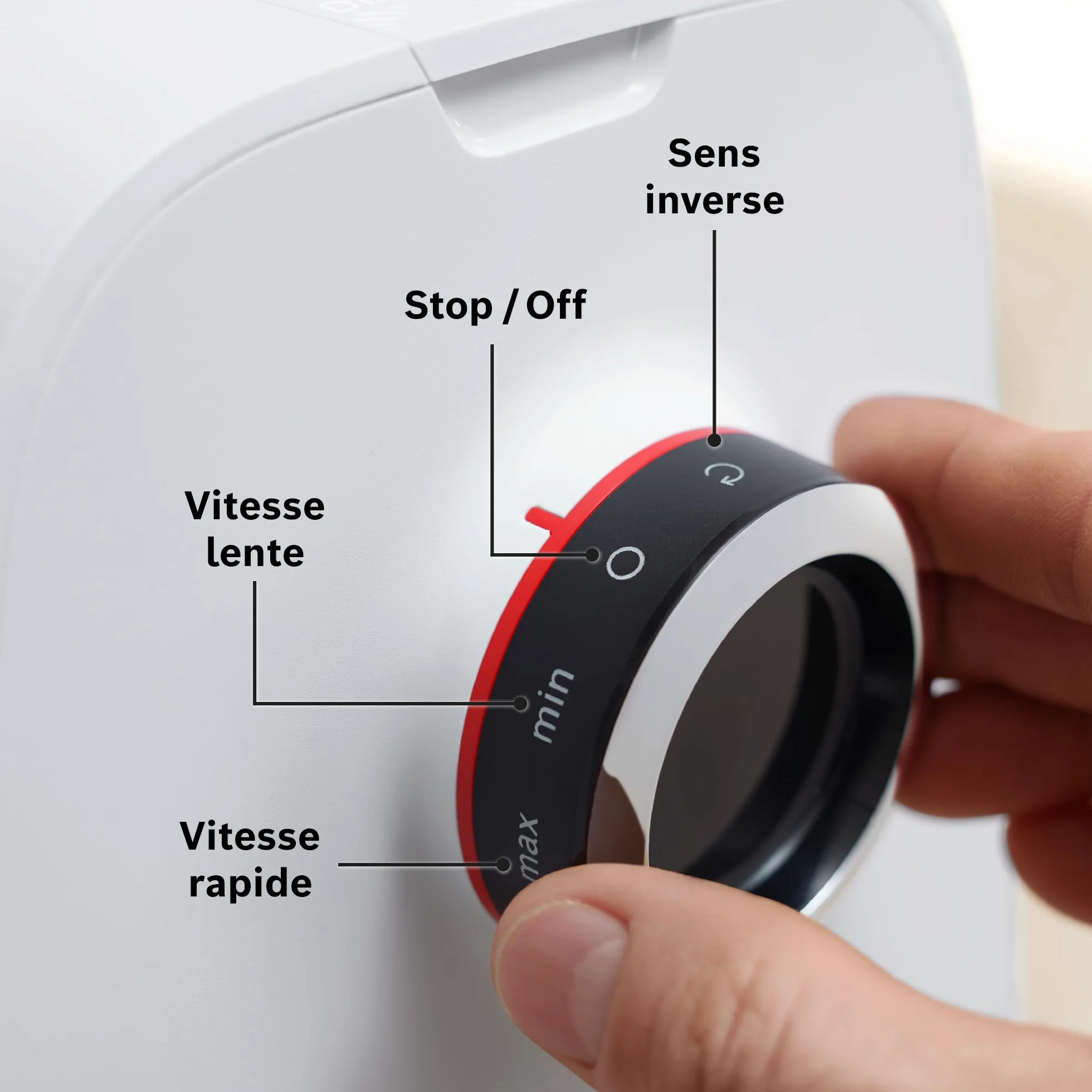 Bosch Maszynka do mielenia MultiPower Serie 4 MFWS420W, 1900 W, funkcja Revers, metalowa komora, Biały/Czarny