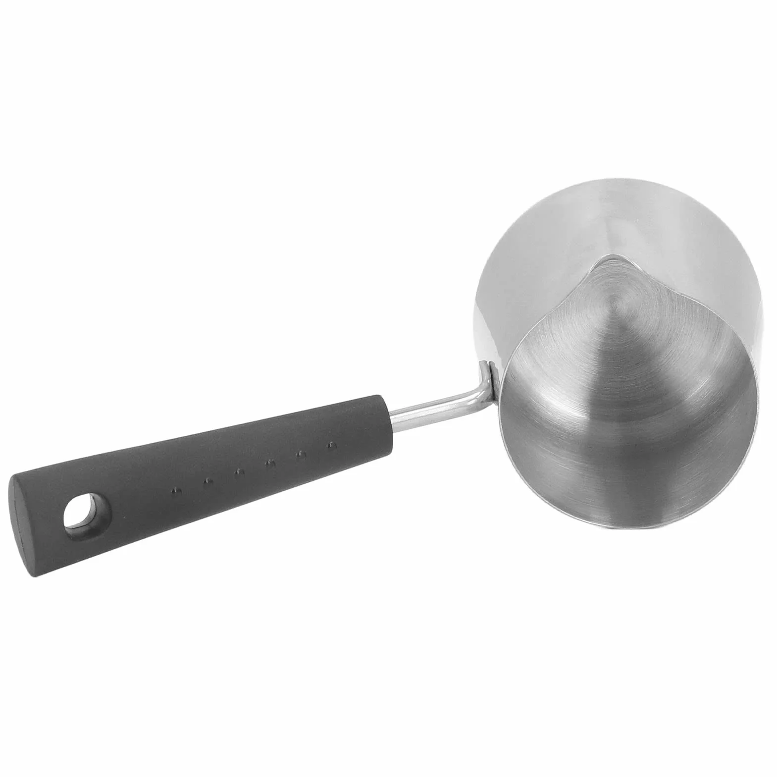 Generic Turecki Garnek do Kawy, Cieplejszy Garnek do Mleka Cieplejszy do Kawy z wylewką 350 Ml Stali Nierdzewnej Ogrzewanie na Gorące Mleko, Kawa Turecka, Podgrzewany Sos