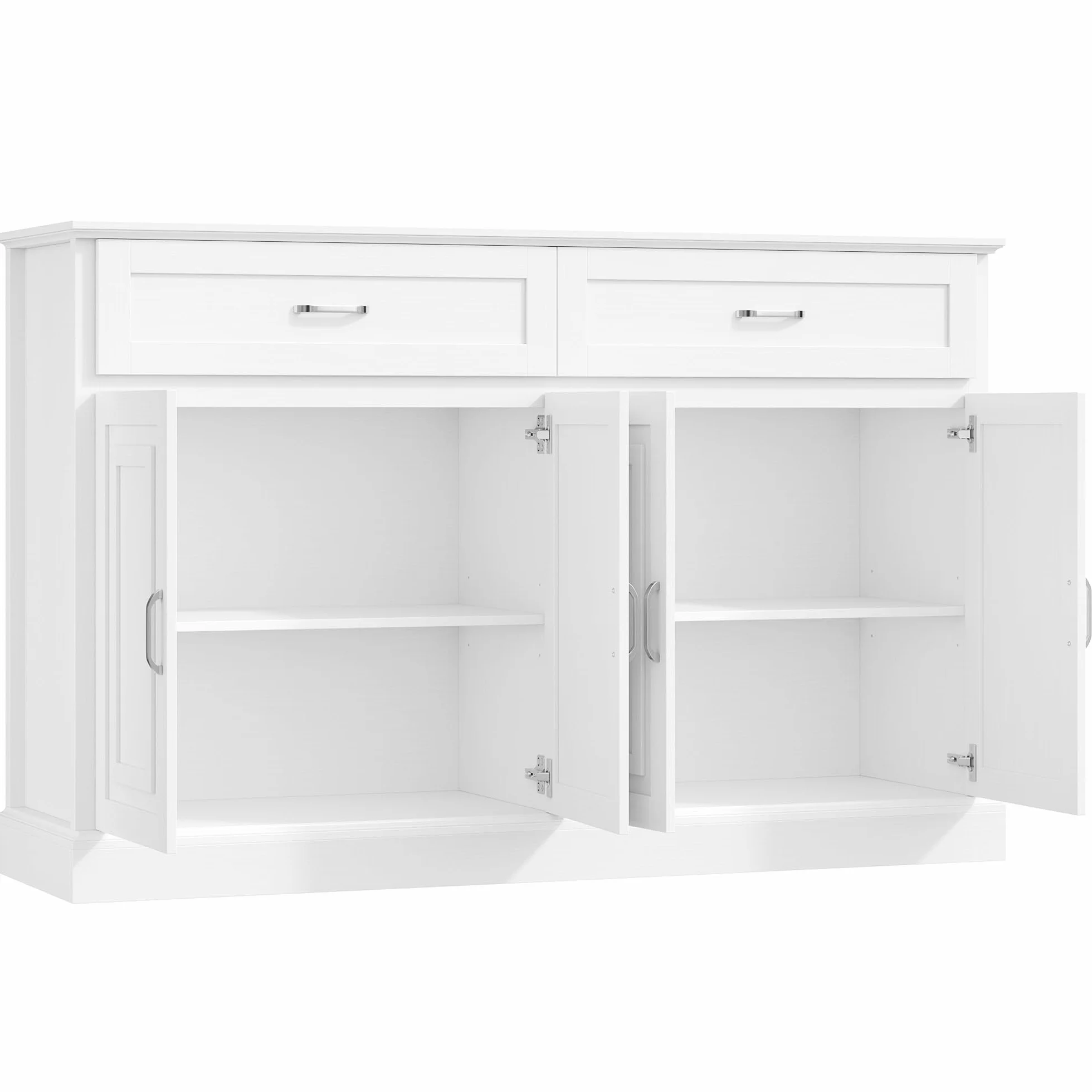FirFurd Szafka kuchenna z blatem o szerokości 140 cm, biała