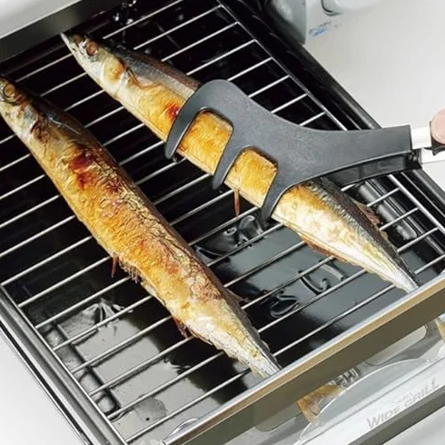 Wielofunkcyjne szczypce kuchenne – wytrzymałe klipsy spożywcze do grillowania pieczenia mięsa i ryb antypoślizgowy uchwyt idealne przybory kuchenne do grillowania i kuchni