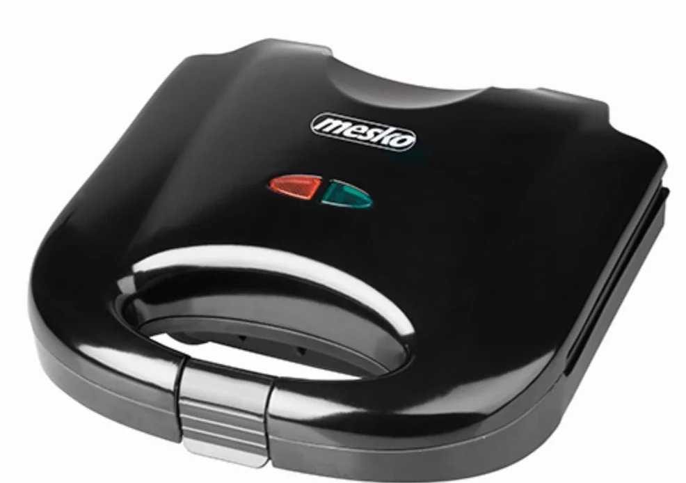 Adler Toster Sandwich z 750 W Power MS 3032, czarny