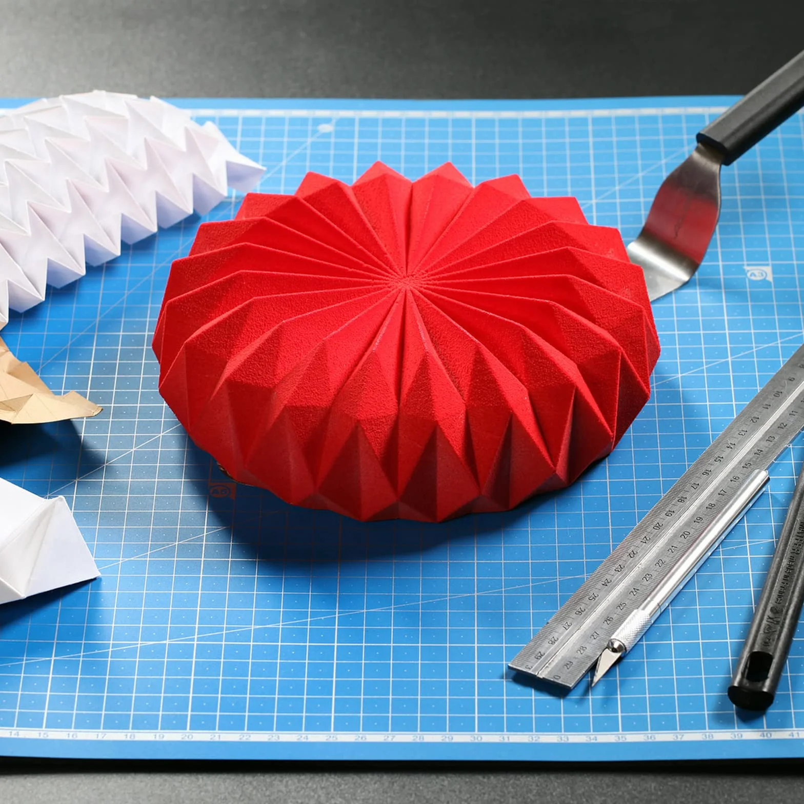 Silikonowa forma do ciast w kształcie diamentu 3D do pączków lodu galaretka z pianki topiącej 3D nieprzywierająca profesjonalna silikonowa forma do pieczenia chleba wielokrotnego użytku