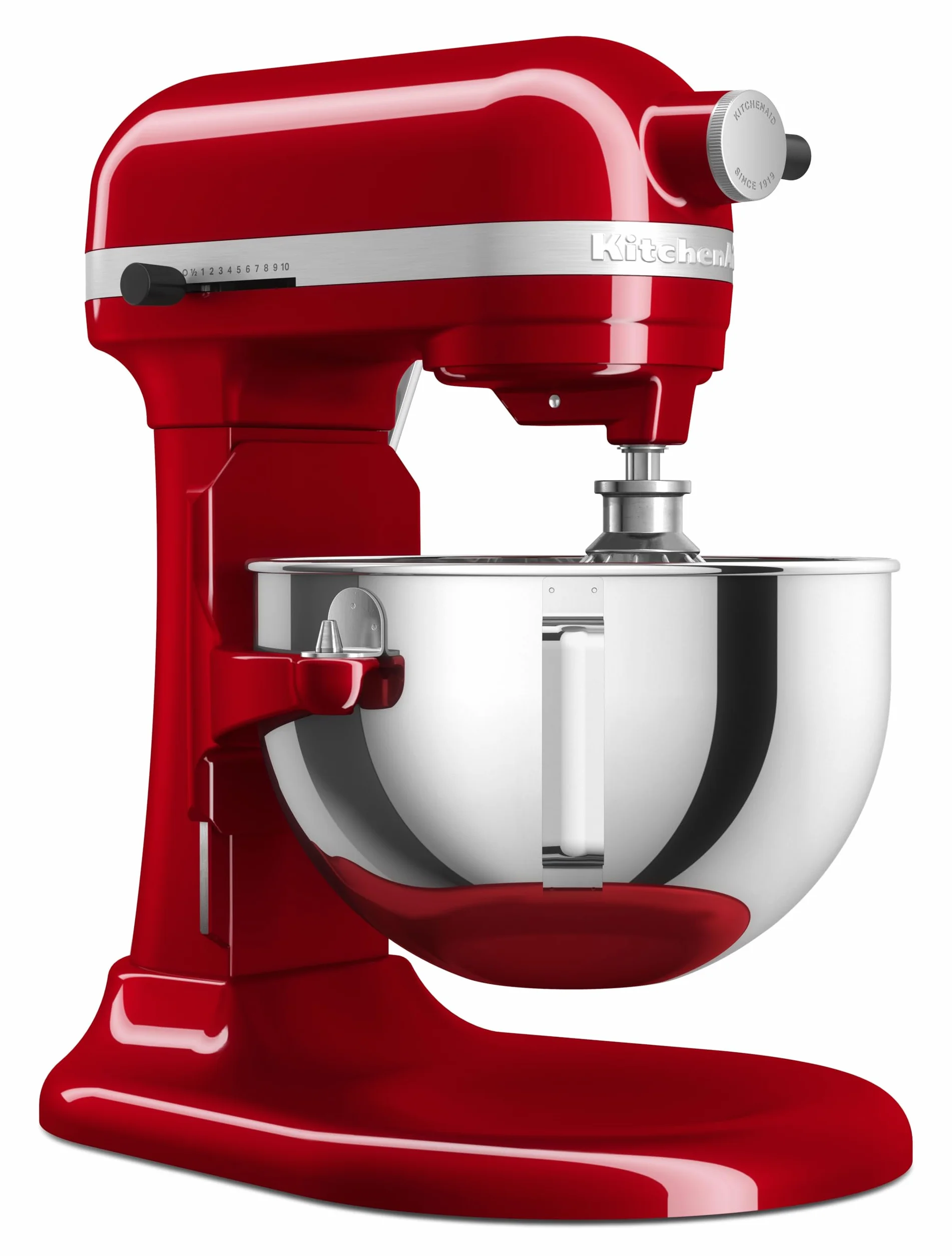 KitchenAid Heavy DUTY planetarna z podnoszoną miską o pojemności 5,2 l – czerwony IMPERIAL 5KSM55SXXEER