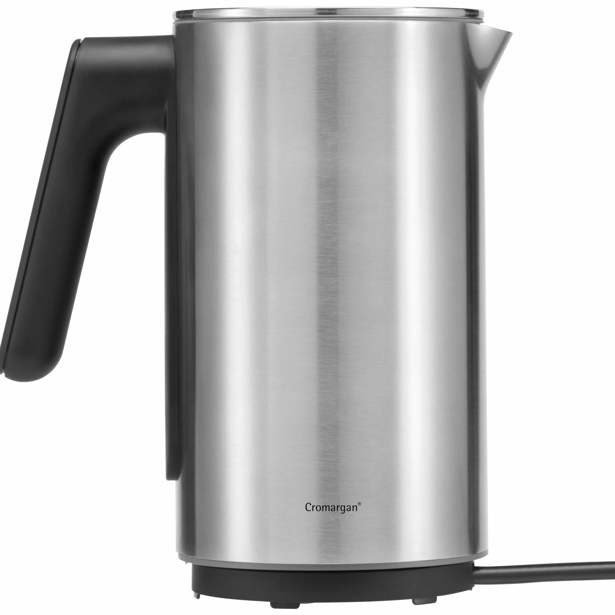 WMF Lumero elektryczny spieniacz do mleka, 100-250 ml, dotykowy wyświetlacz, światło LED, 500 W, do spieniania mleka na gorąco i zimno, gorące mleko, podgrzewacz do mleka, stal nierdzewna matowa