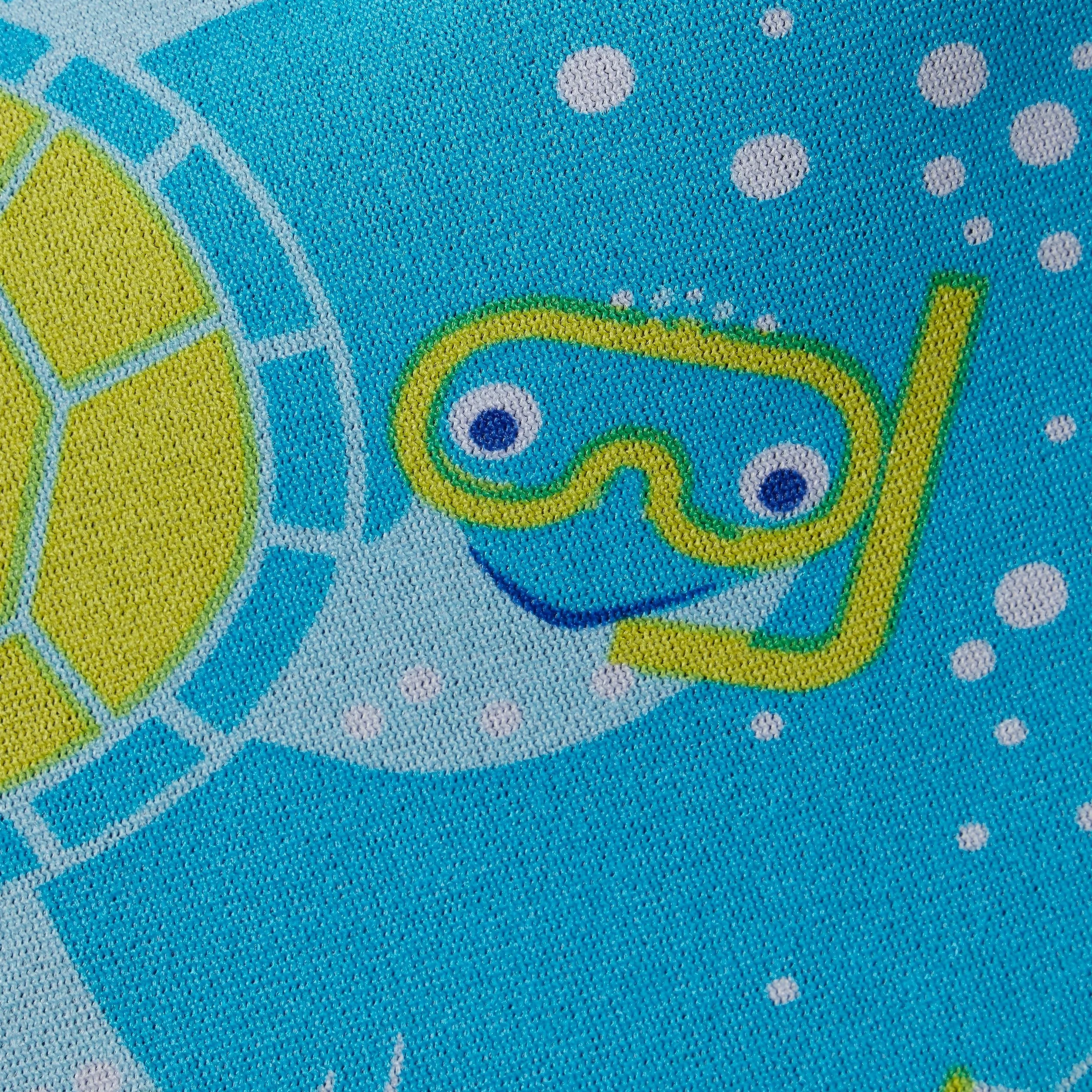 Speedo Niemowlę dziecięcy Tommy Turtle pokrowiec na pieluchę, turkusowy/jasnożółty/morski niebieski/mango/biały, 9-12 miesięcy