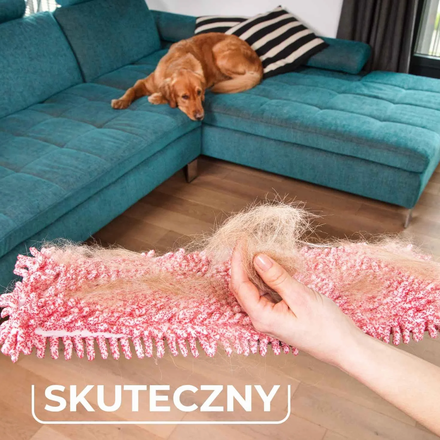 Vileda Pet Pro Wkład do mopa płaskiego do sierści i włosów