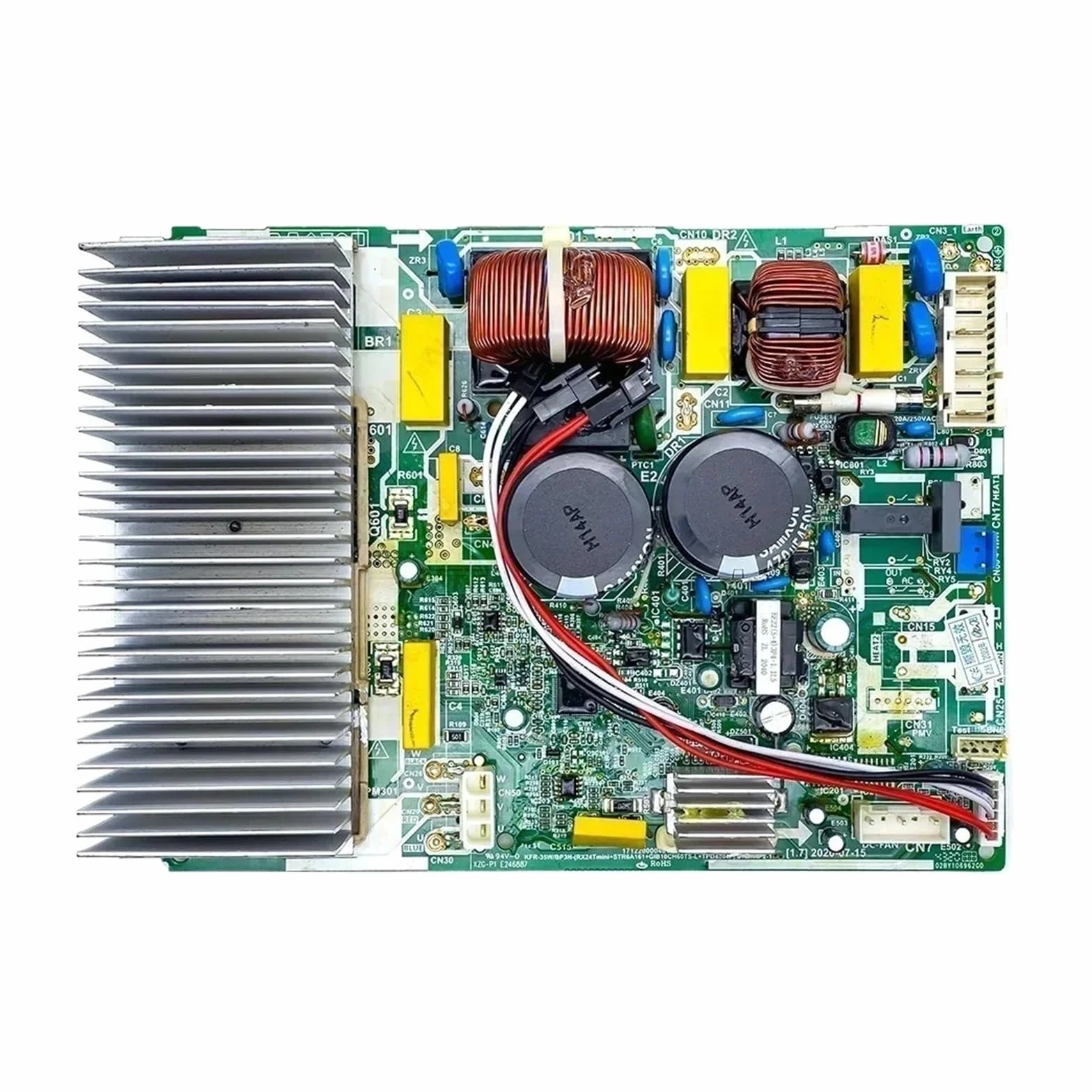 Applicable to Wymiana płyty sterującej klimatyzatora - KFR-35W/BP3N-(RX24Tmini+STR6A161+GIB10CH60TS-L+TPD4204F).D.13.WP2-1 17122000048121(For DC Fan)